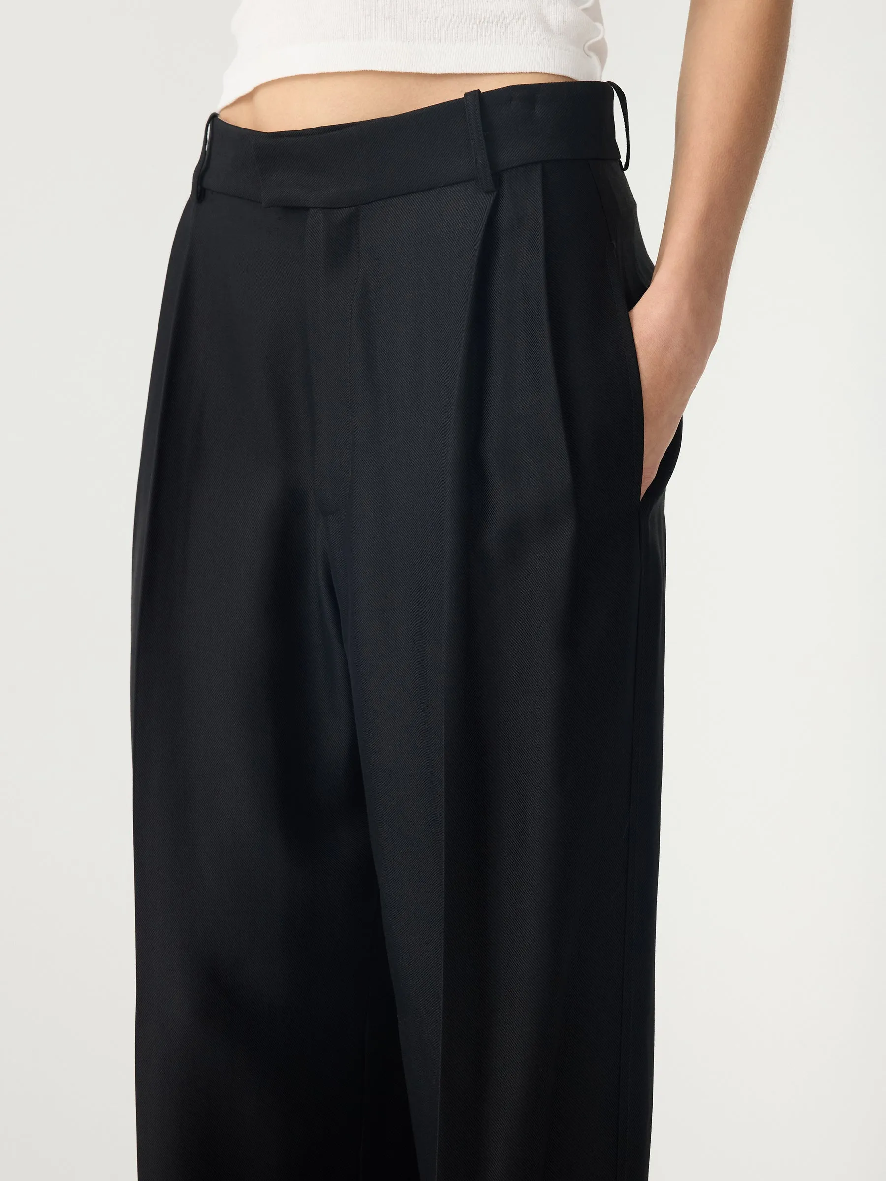 Viscose Tailored Pant sold by Bassike product image thumbnail 3