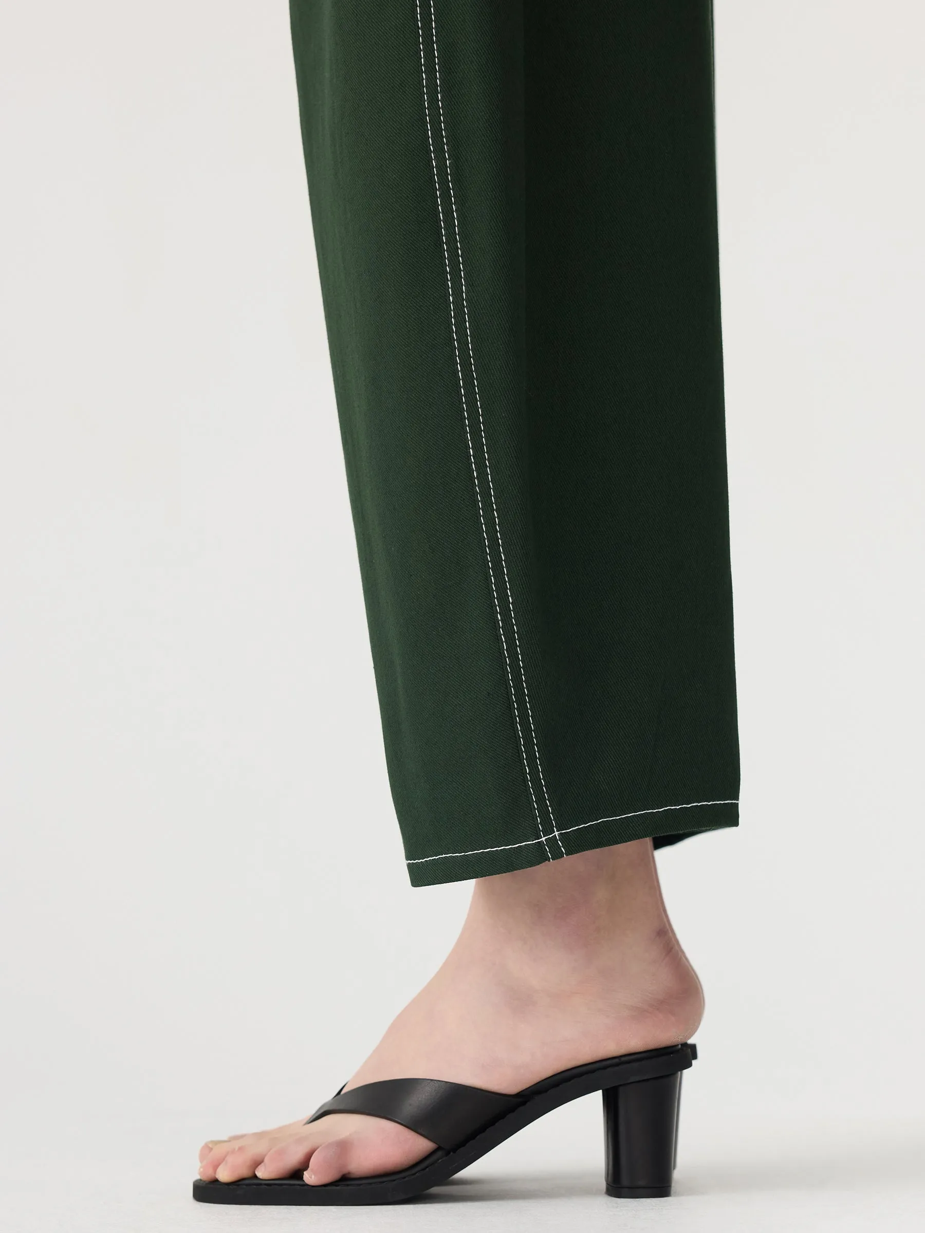 Raised Twill Barrel Leg sold by Bassike product image thumbnail 4