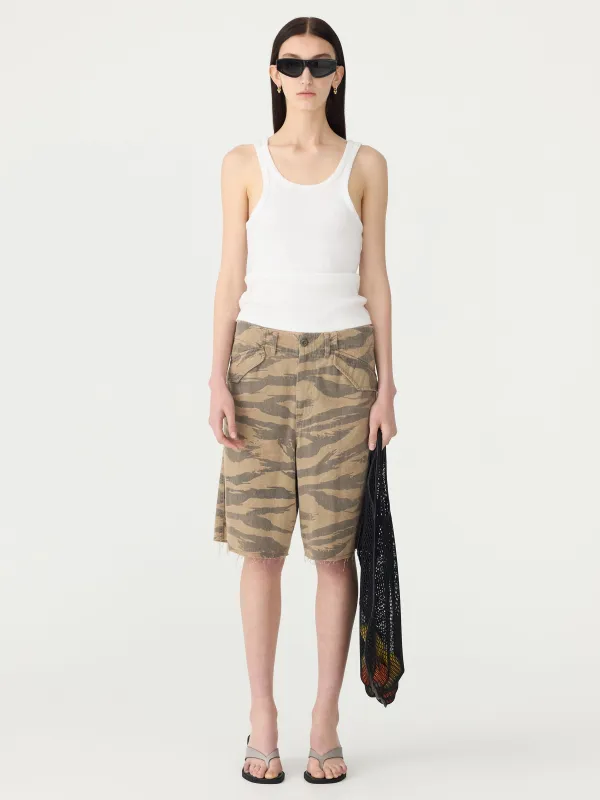 Athletic Rib Tank sold by Bassike