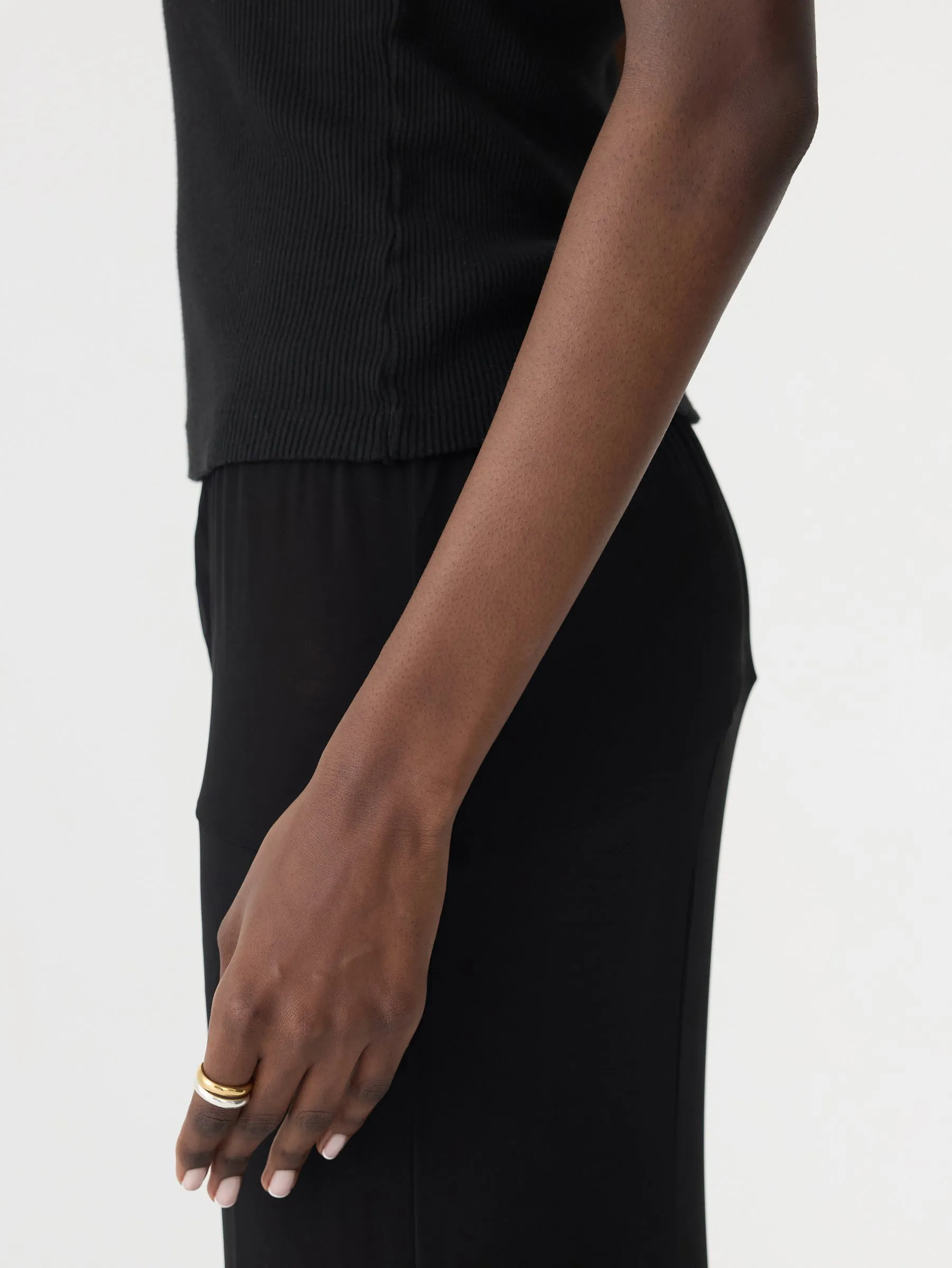 Athletic Rib Tank sold by Bassike product image thumbnail 4