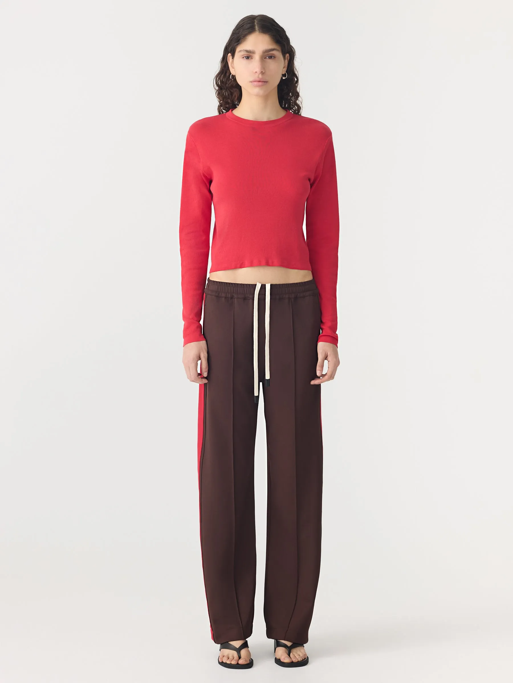 Twill Stripe Detail Pant sold by Bassike