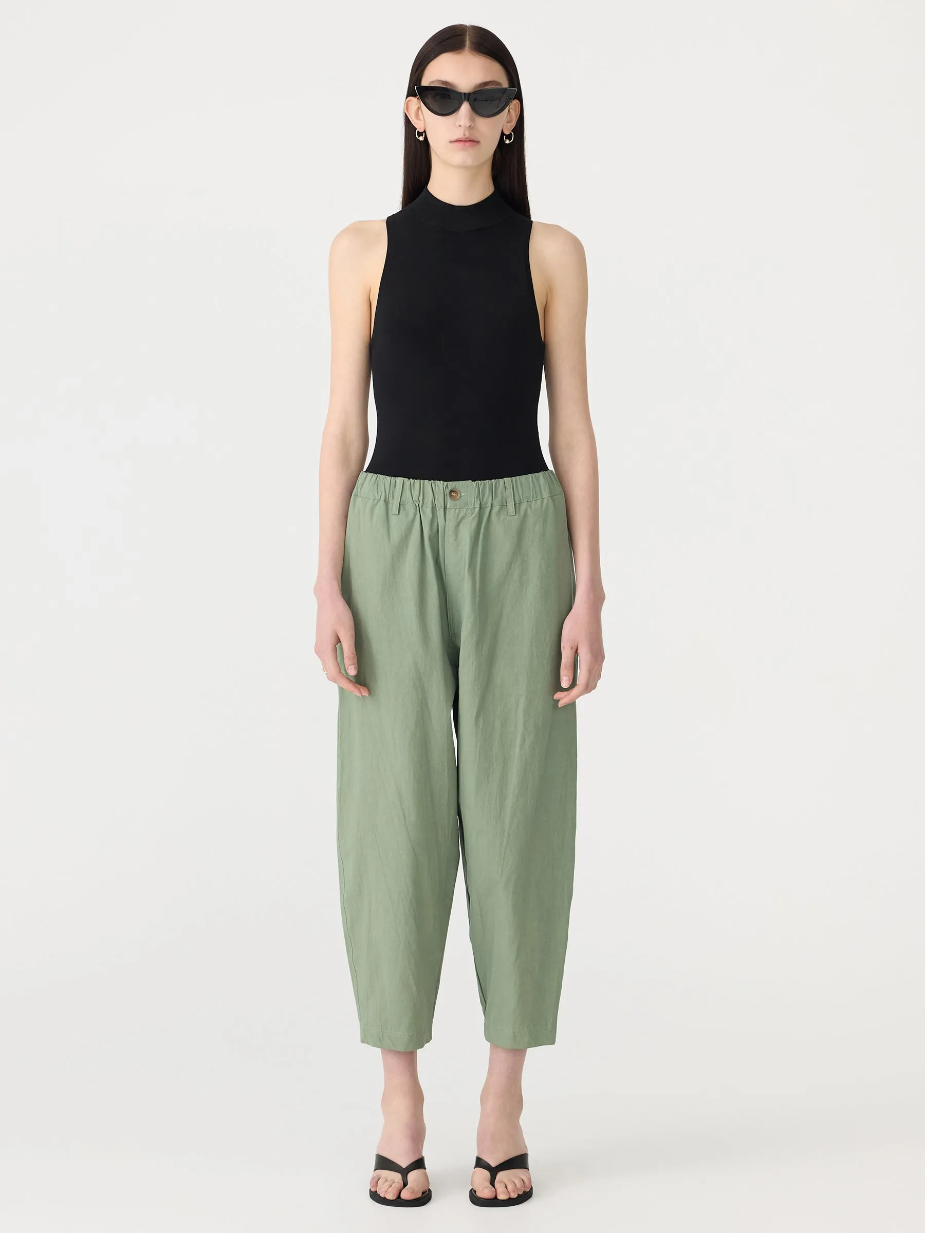 Crushed Cotton Summer Pant sold by Bassike