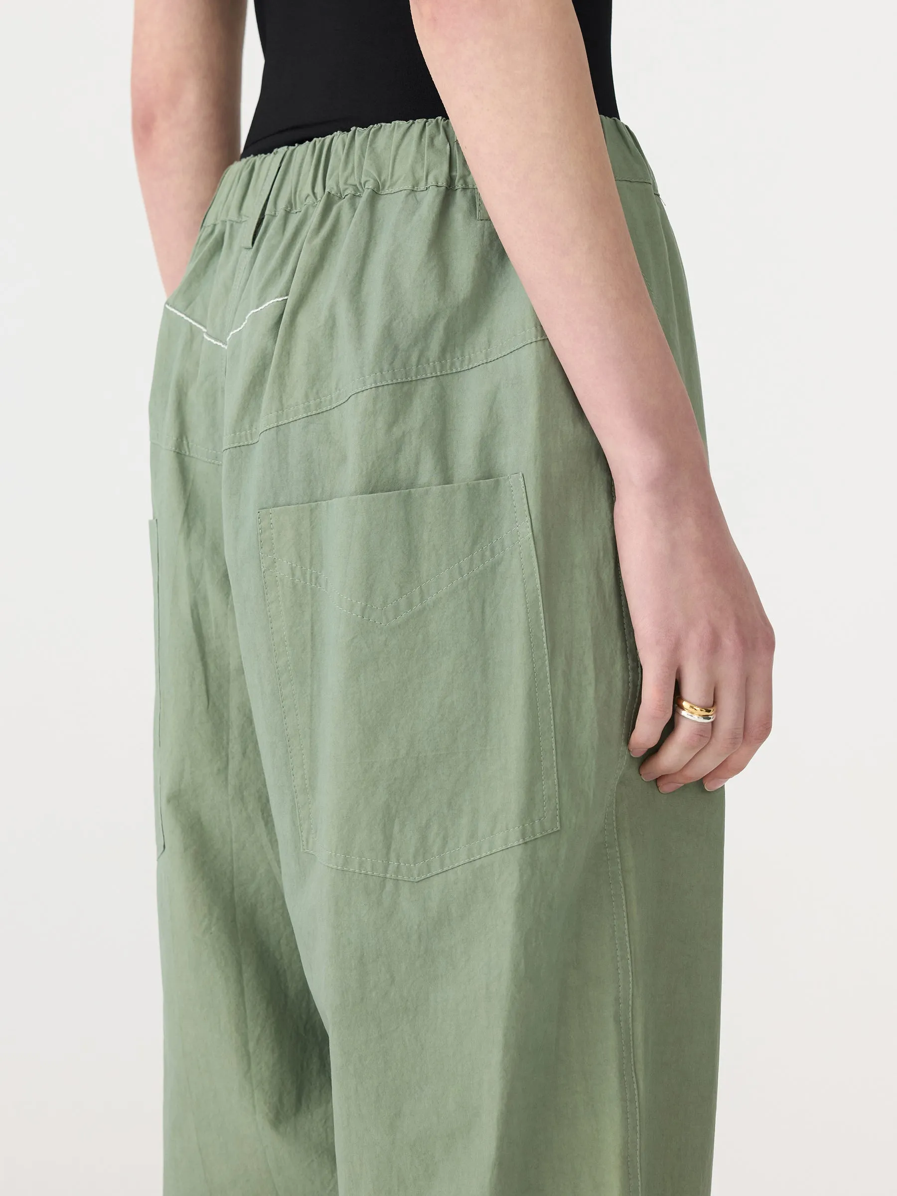 Crushed Cotton Summer Pant sold by Bassike product image thumbnail 5