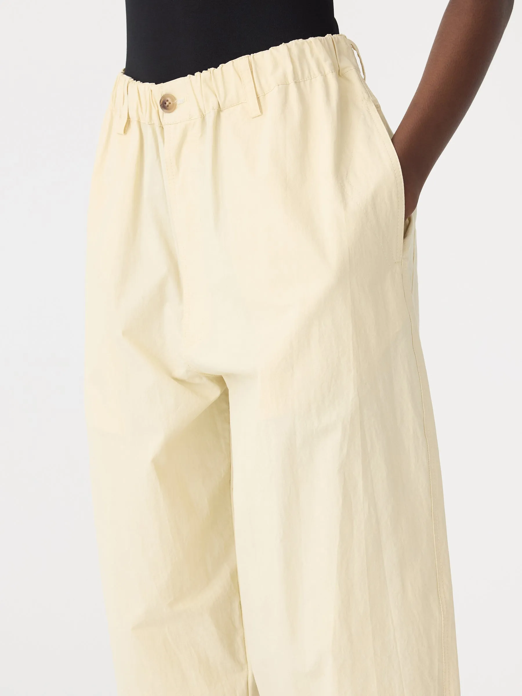 Crushed Cotton Summer Pant sold by Bassike product image thumbnail 3
