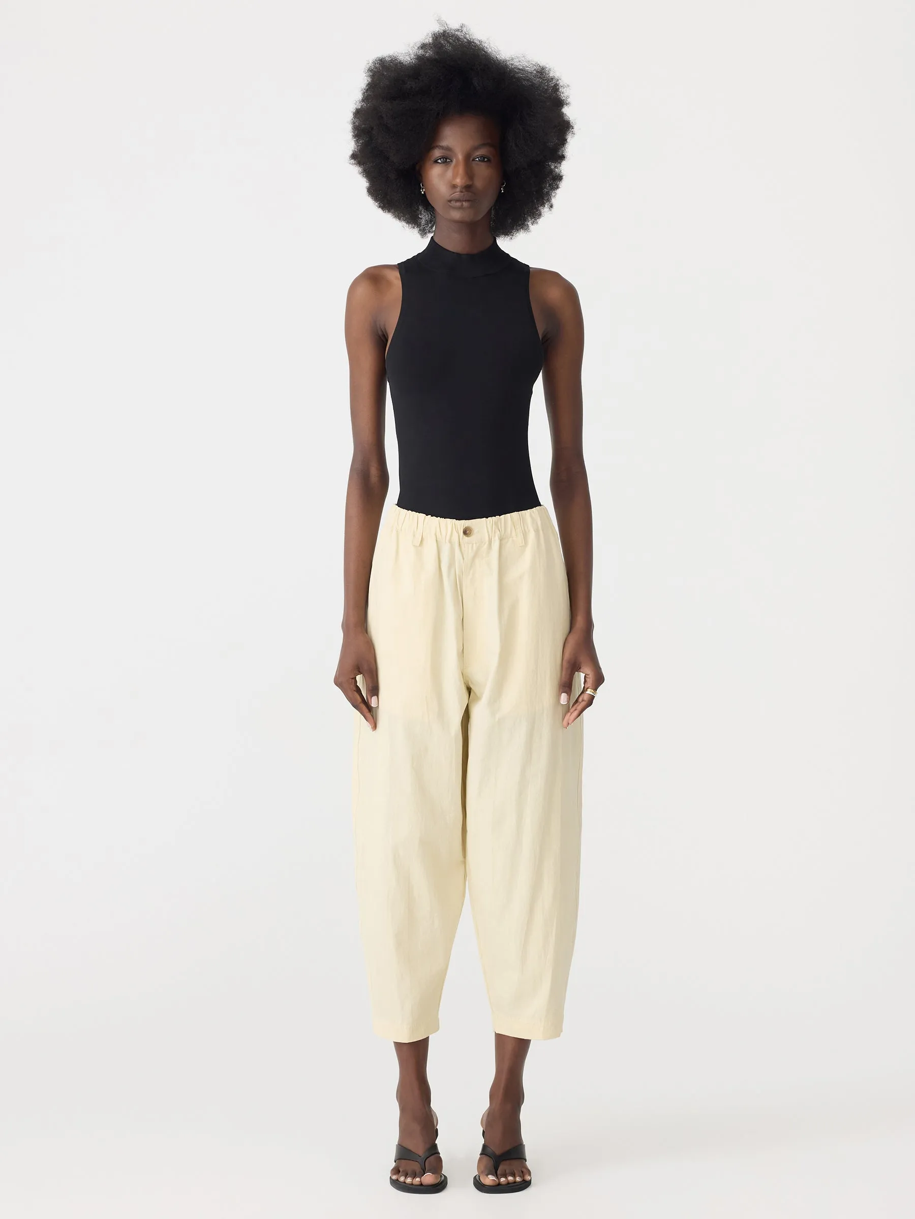 Crushed Cotton Summer Pant sold by Bassike