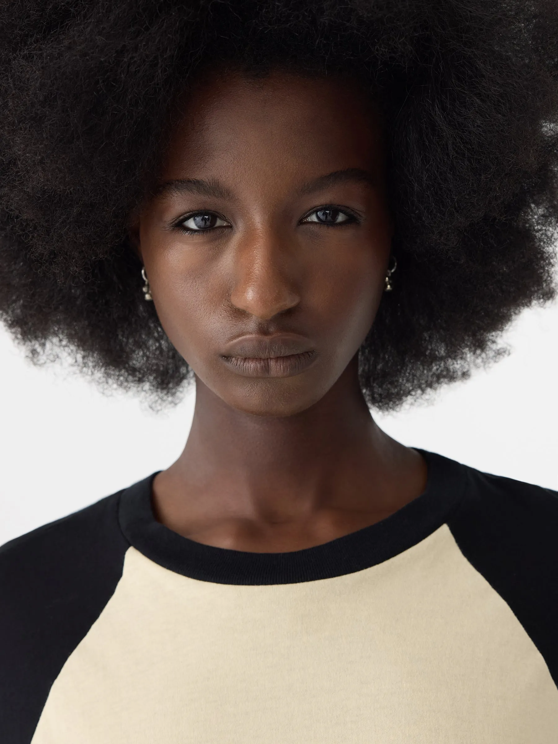 Contrast Raglan Short Sleeve T-Shirt sold by Bassike product image thumbnail 3