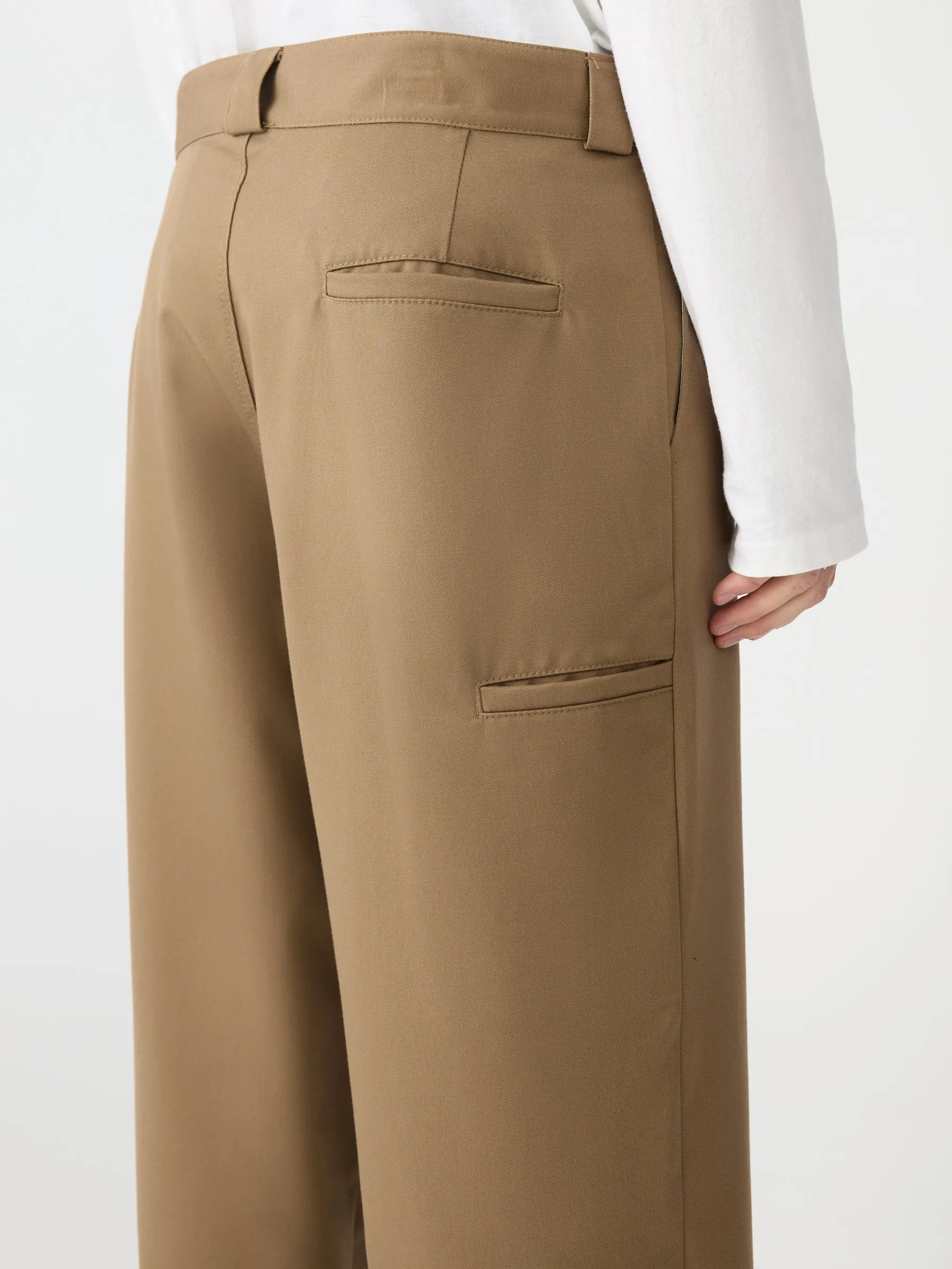 Semi Tailored Cotton Pant sold by Bassike product image thumbnail 5