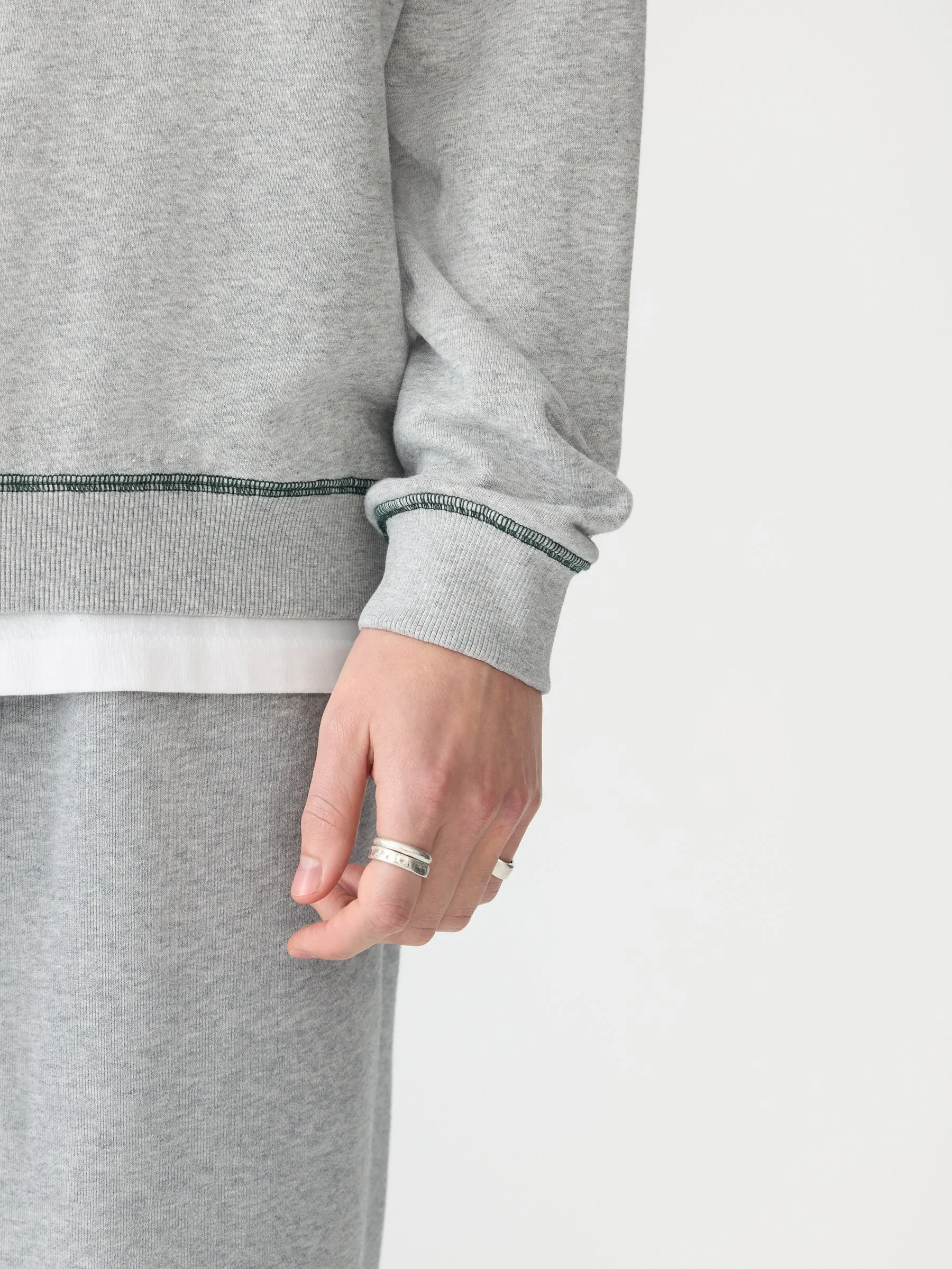 Universal Stitch Detail Sweat sold by Bassike product image thumbnail 5