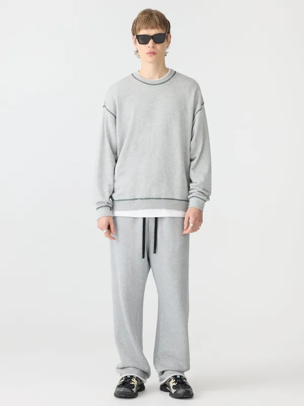 Universal Stitch Detail Sweat sold by Bassike