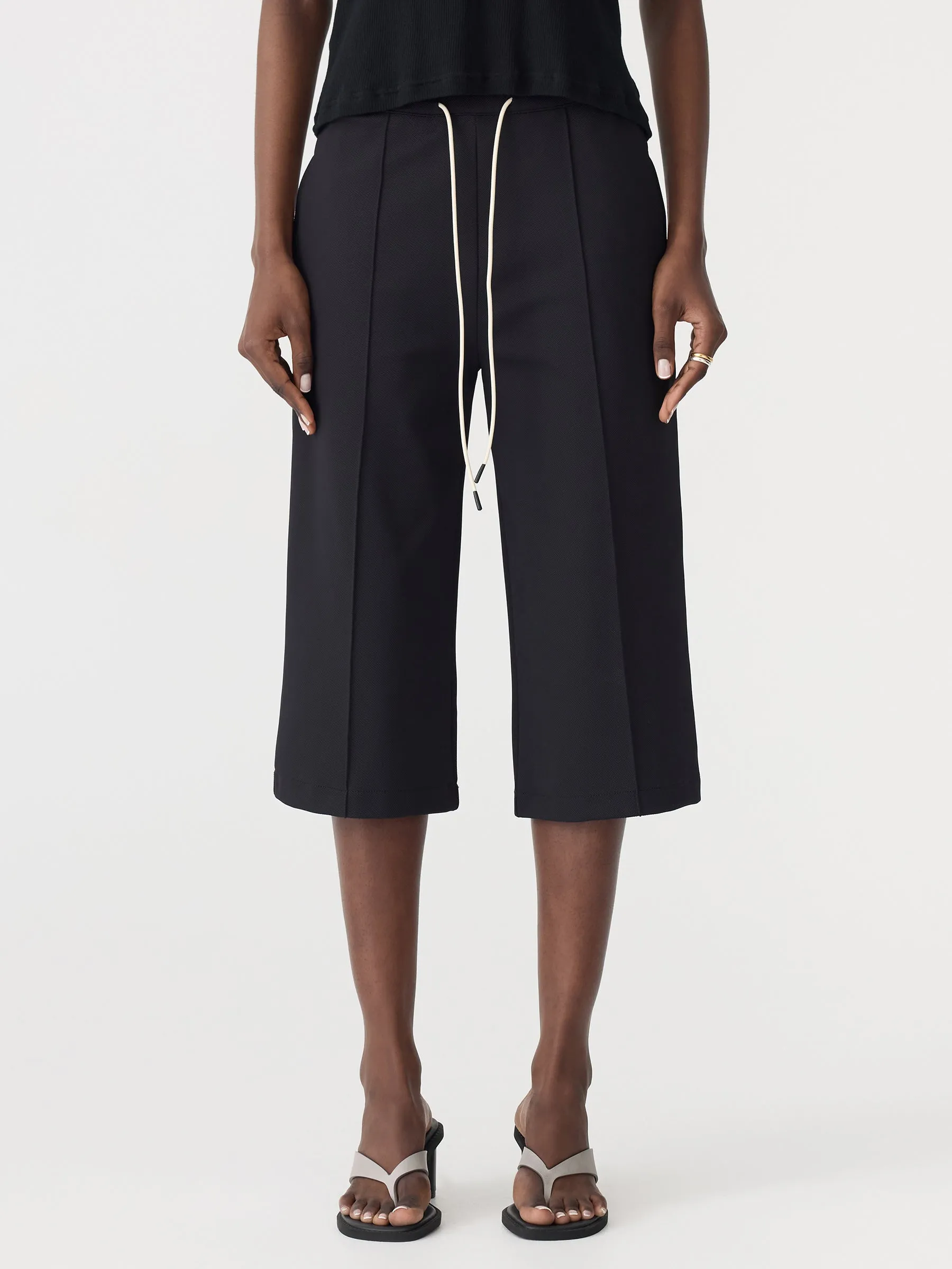 Refined Pinstitch Capri Pant sold by Bassike product image thumbnail 2