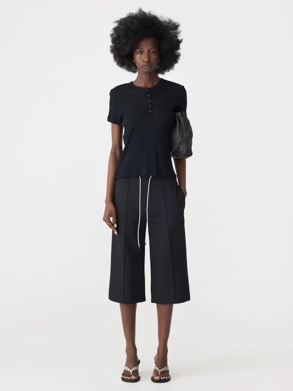 Refined Pinstitch Capri Pant sold by Bassike