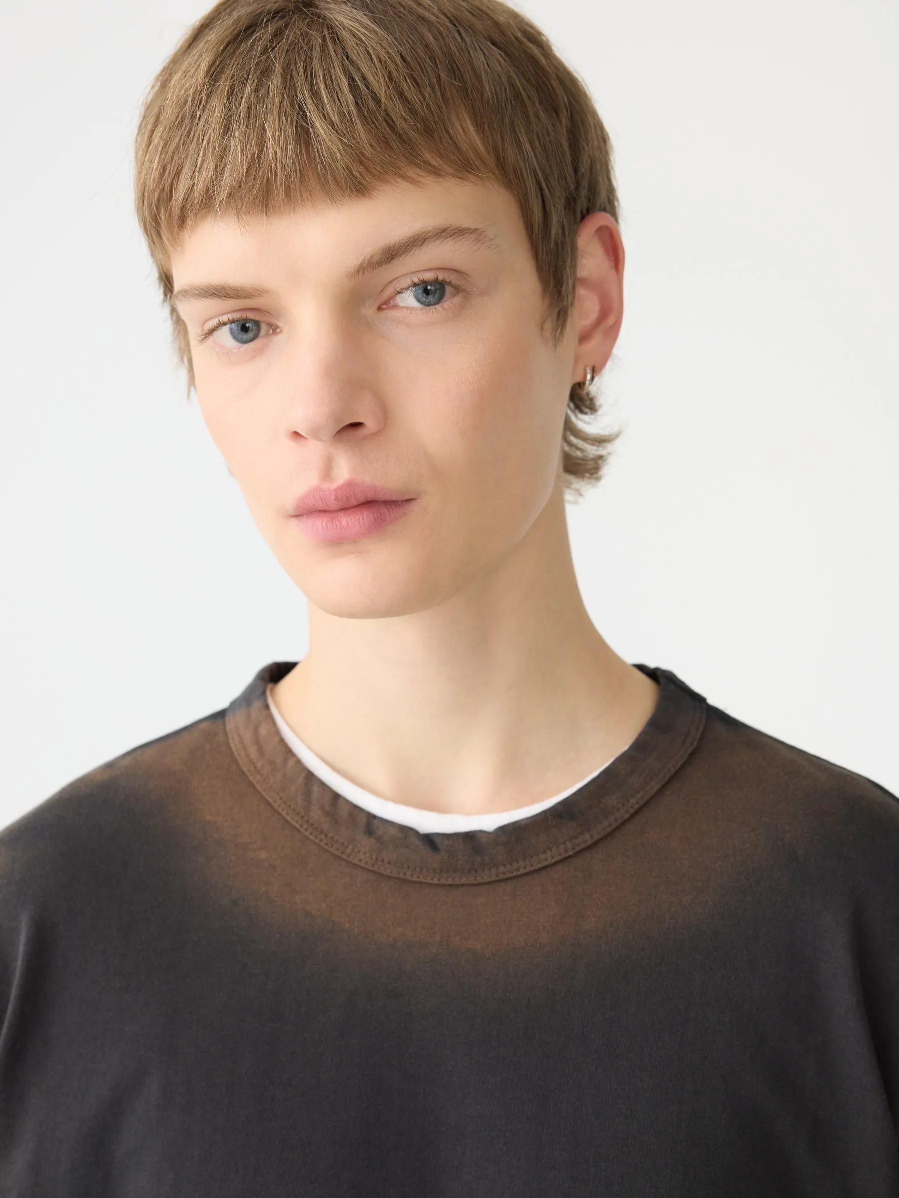 Universal Mist Dye Short Sleeve T-Shirt sold by Bassike product image thumbnail 5