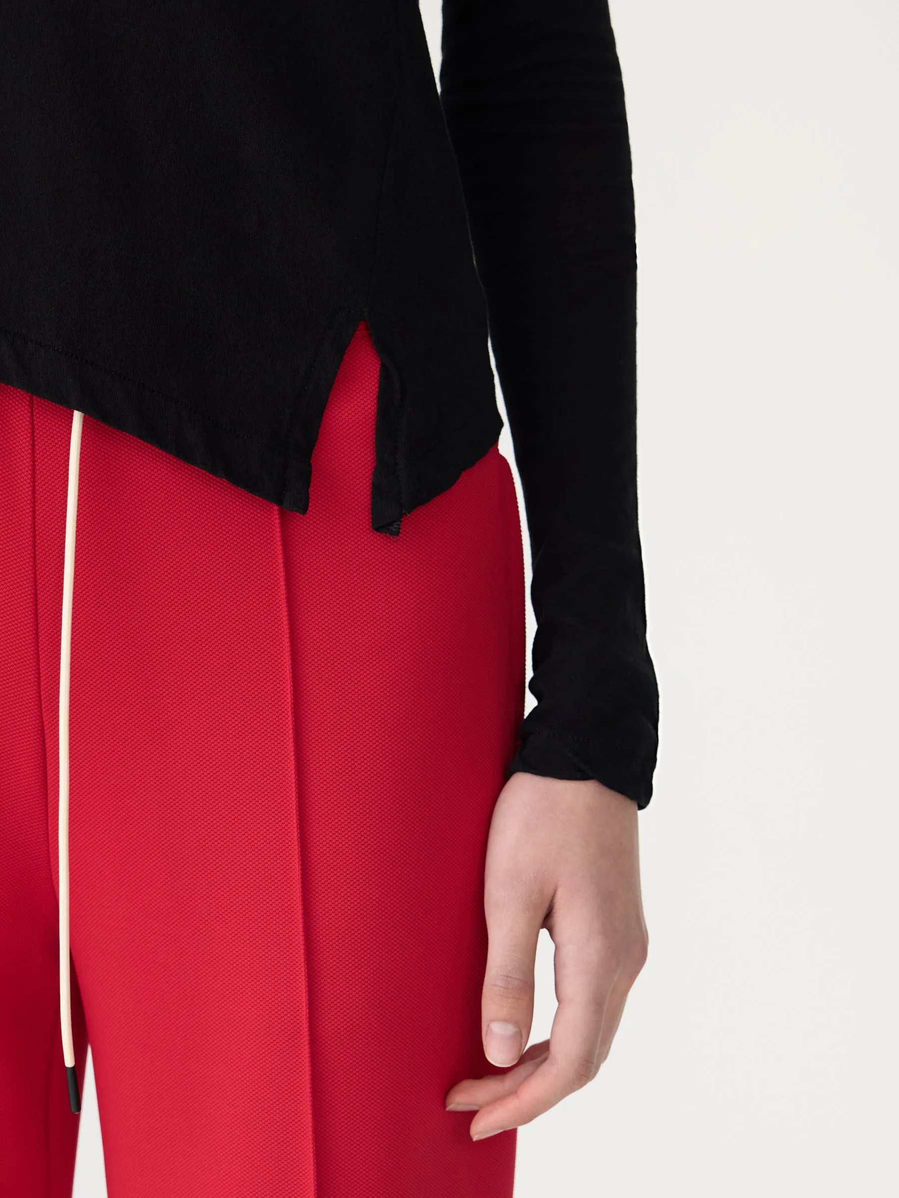 Off Shoulder Jersey Long Sleeve Top sold by Bassike product image thumbnail 3