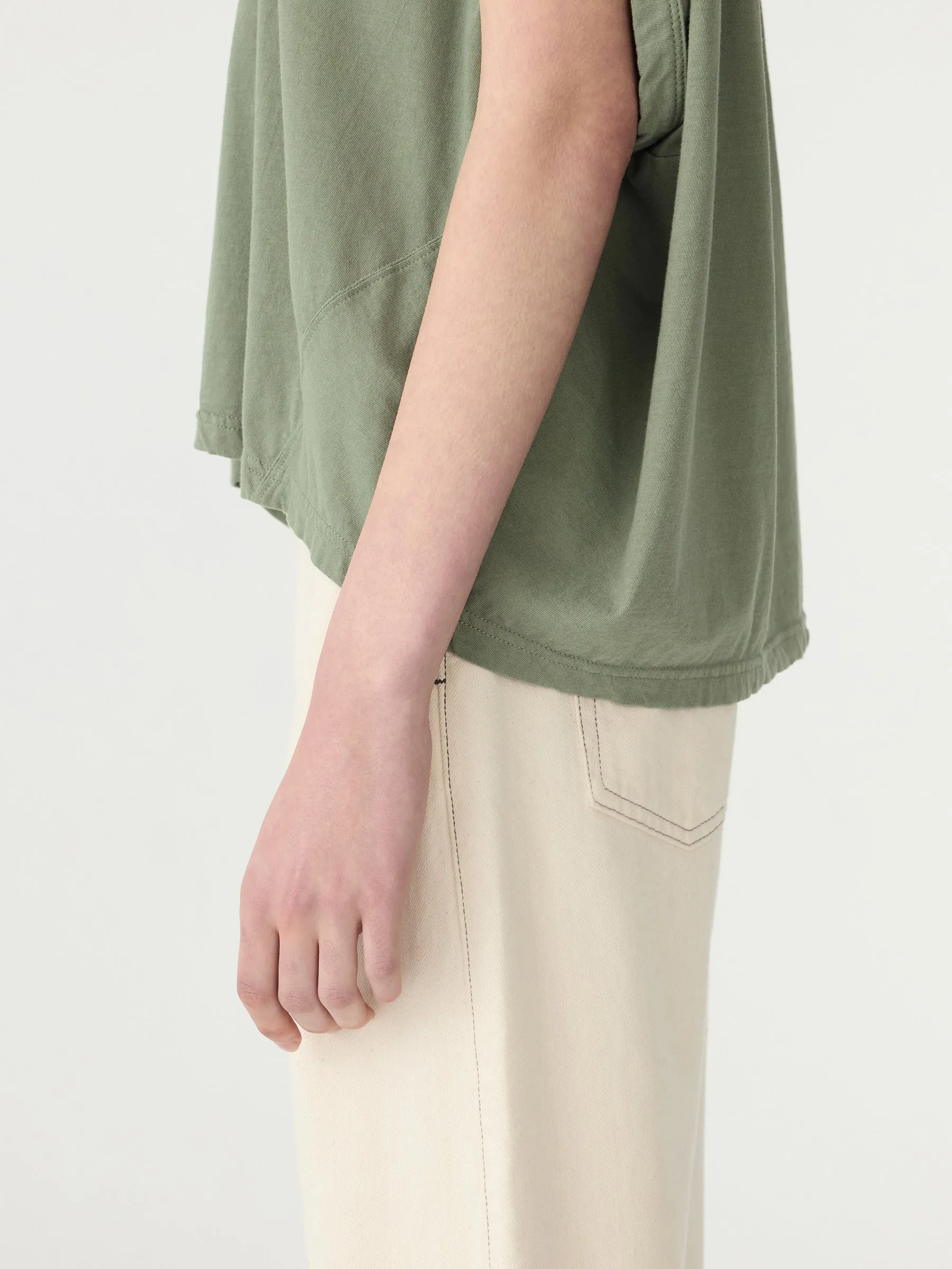 Slouch Circle Tank sold by Bassike product image thumbnail 3