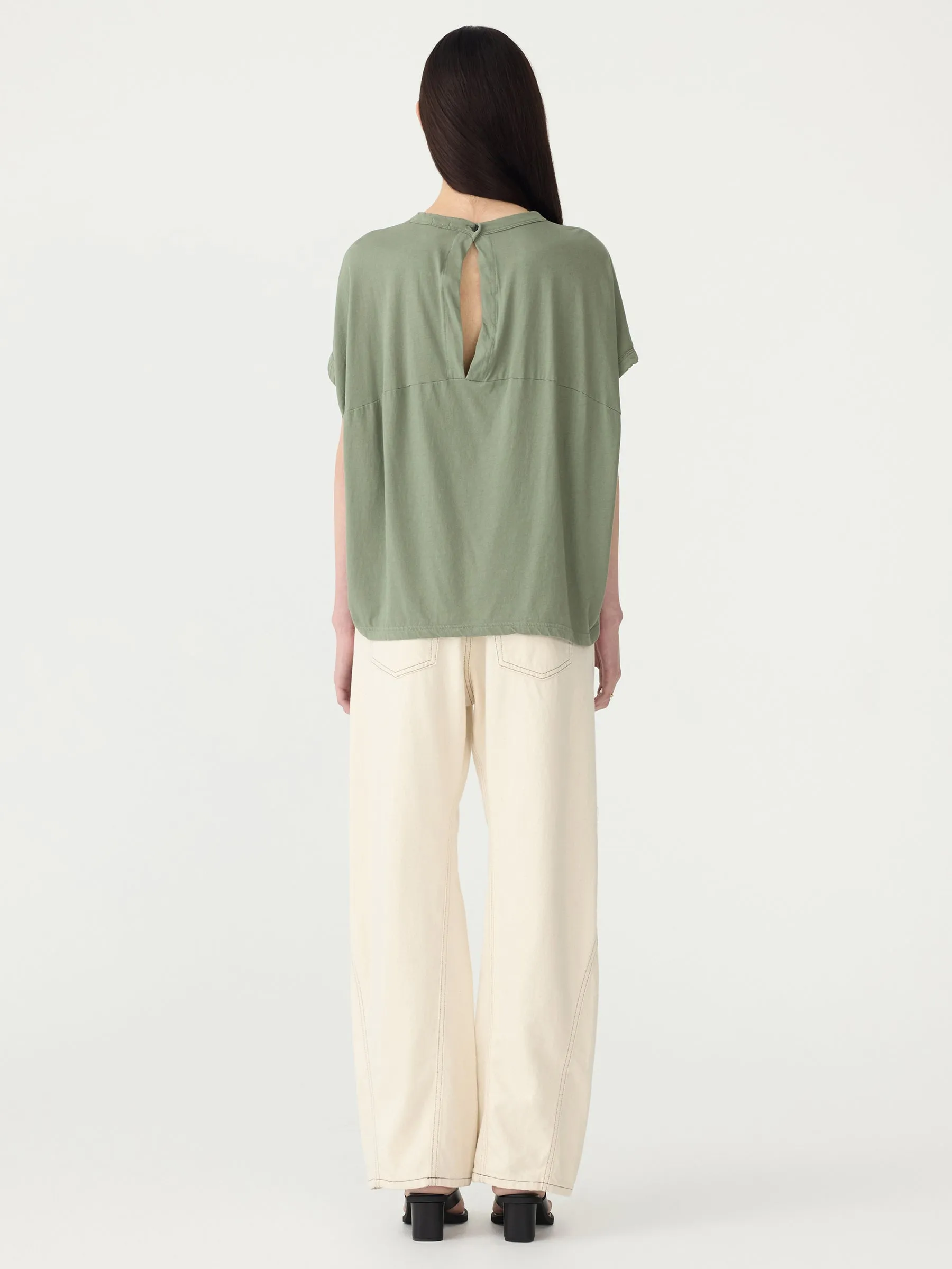 Slouch Circle Tank sold by Bassike product image thumbnail 5