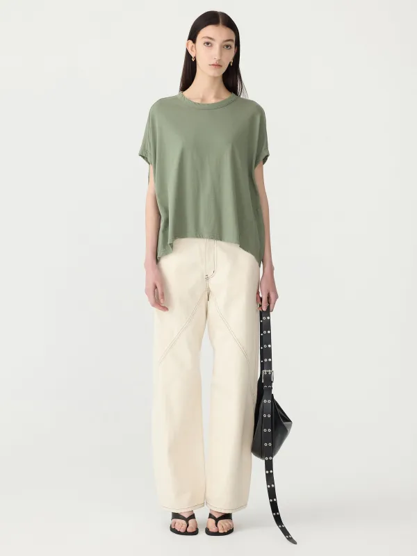 Slouch Circle Tank sold by Bassike