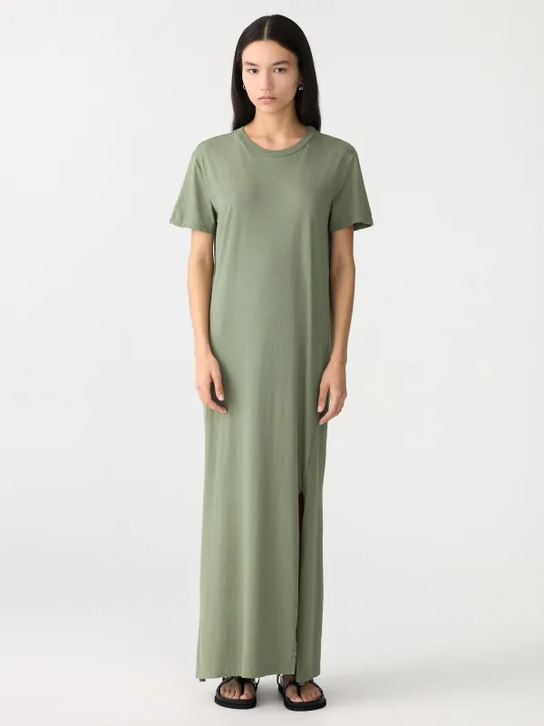 Longerline T-Shirt Dress sold by Bassike