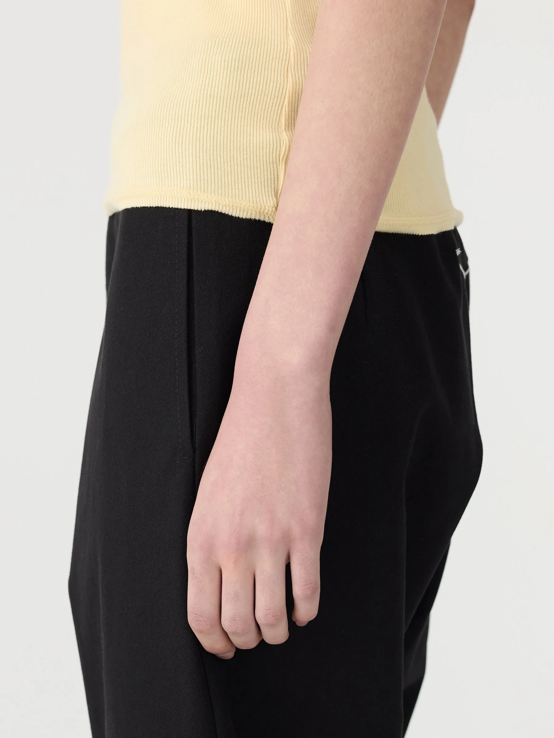 Low Scooped Rib Tank sold by Bassike product image thumbnail 4