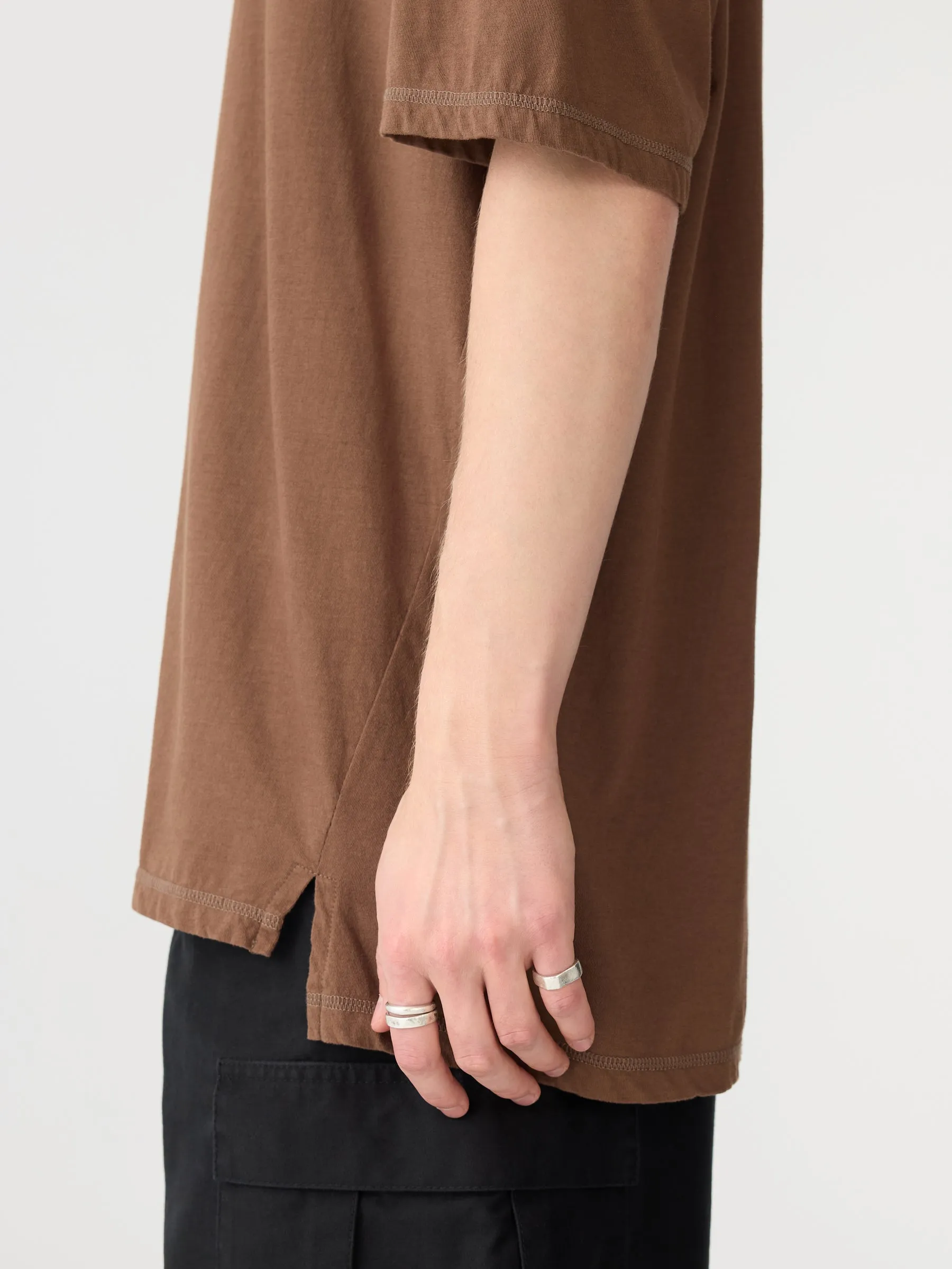 Contrast Slouch Fit T-Shirt sold by Bassike product image thumbnail 3