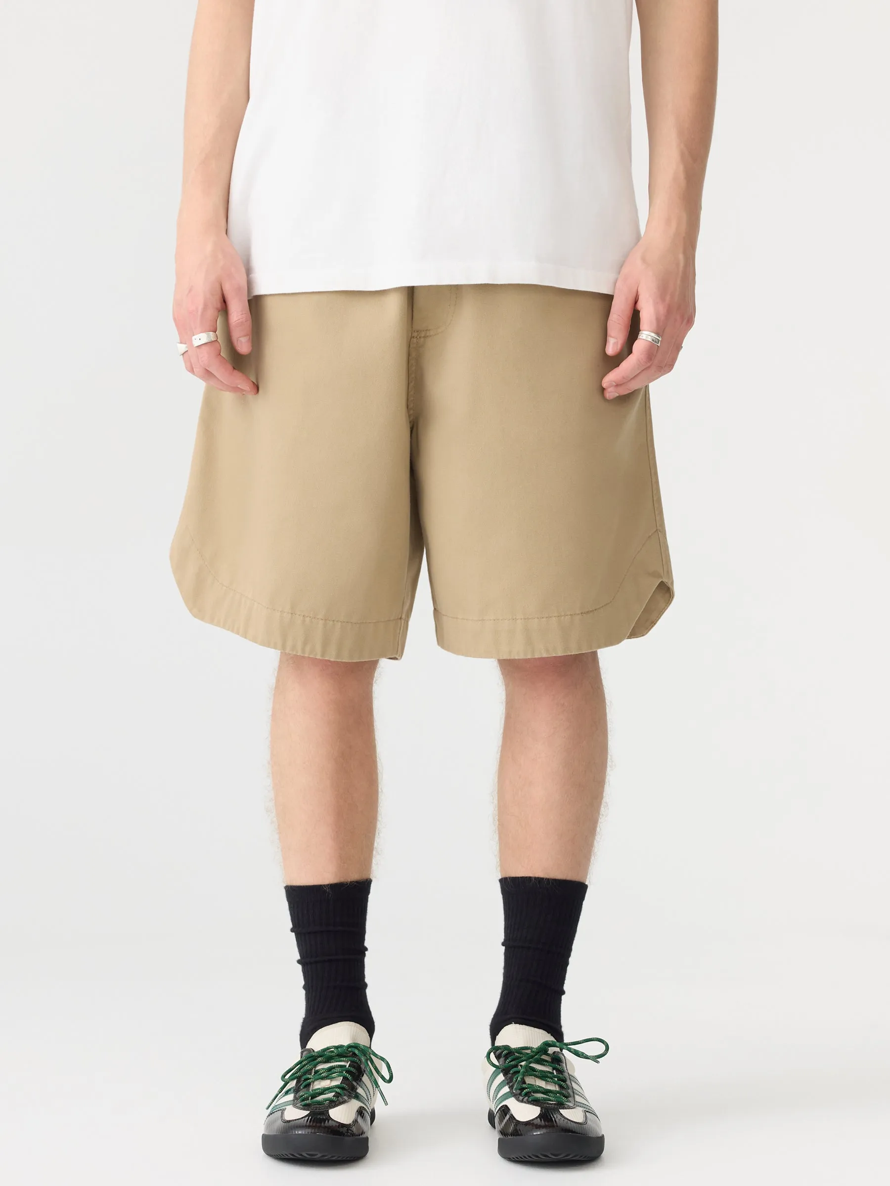Cotton Twill Walk Short sold by Bassike product image thumbnail 2