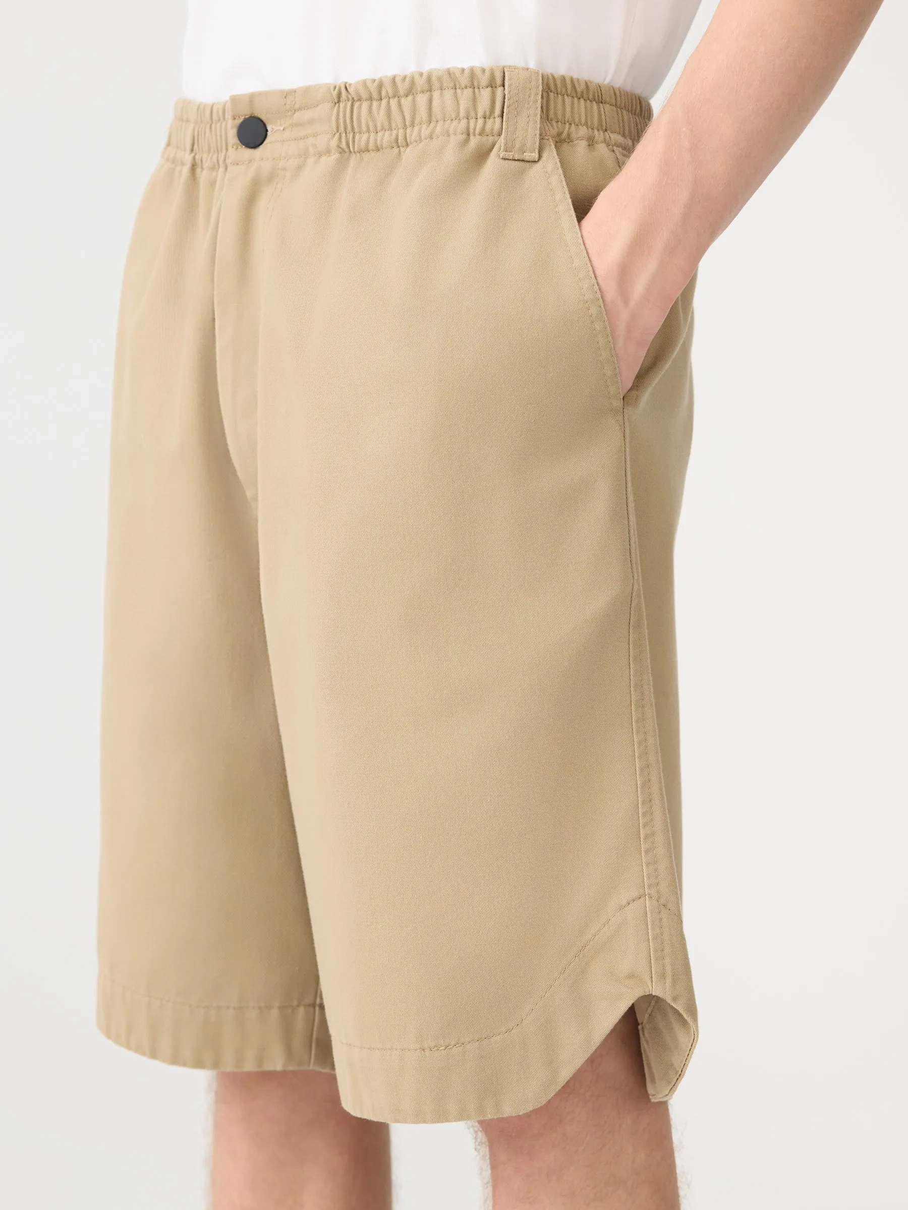Cotton Twill Walk Short sold by Bassike product image thumbnail 3