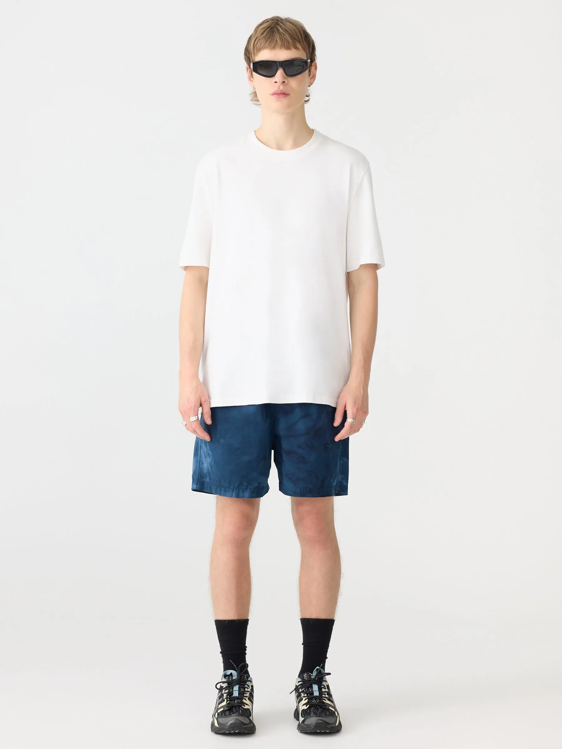 Motley Crushed Cotton Short sold by Bassike