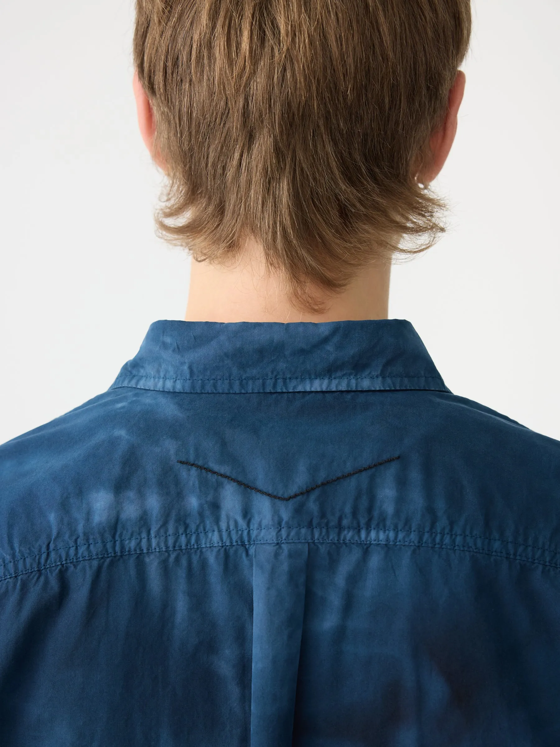 Motley Crushed Cotton Shirt sold by Bassike product image thumbnail 5