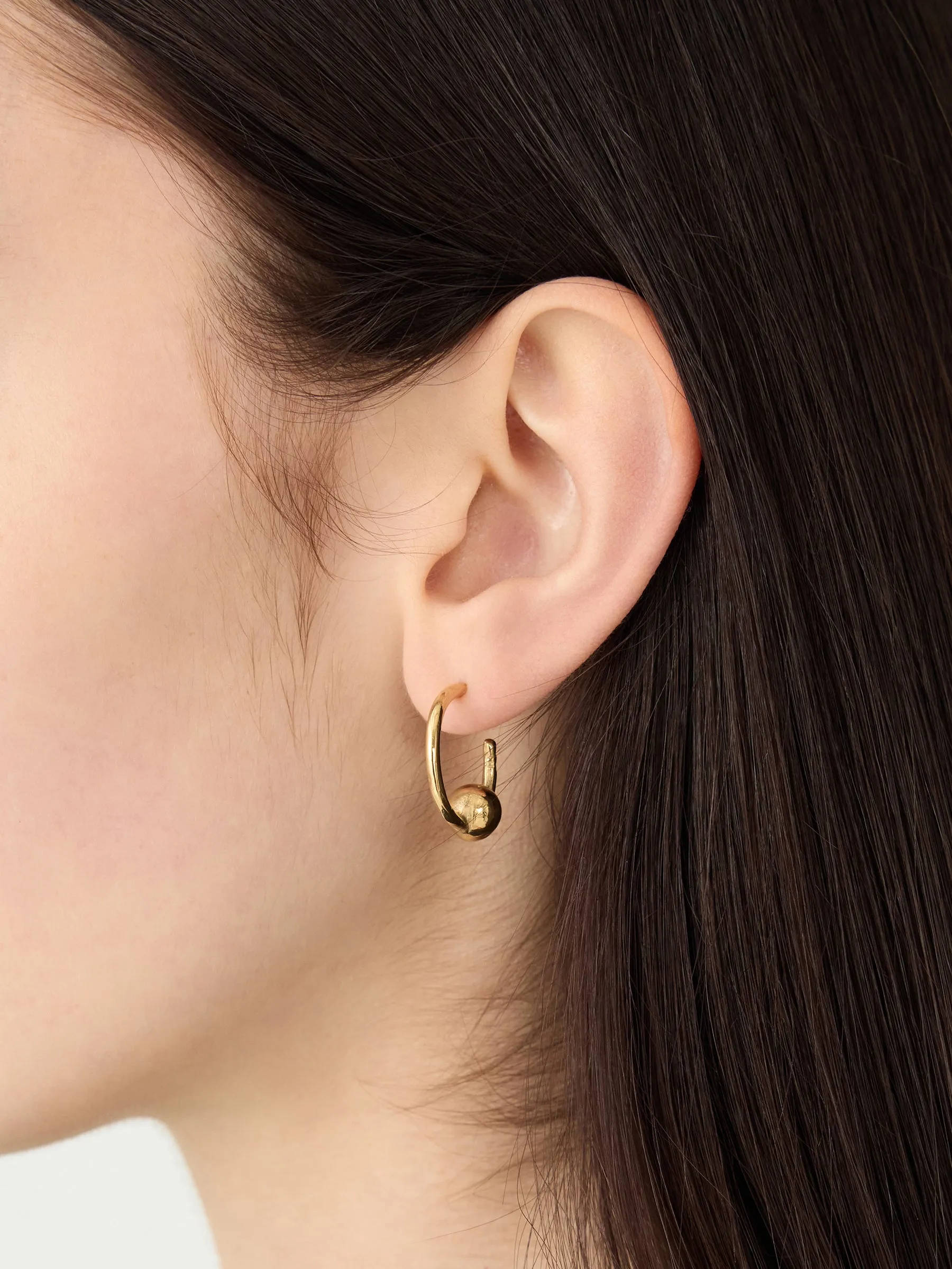 Released From Love Classic Orb Hoop sold by Bassike product image thumbnail 3