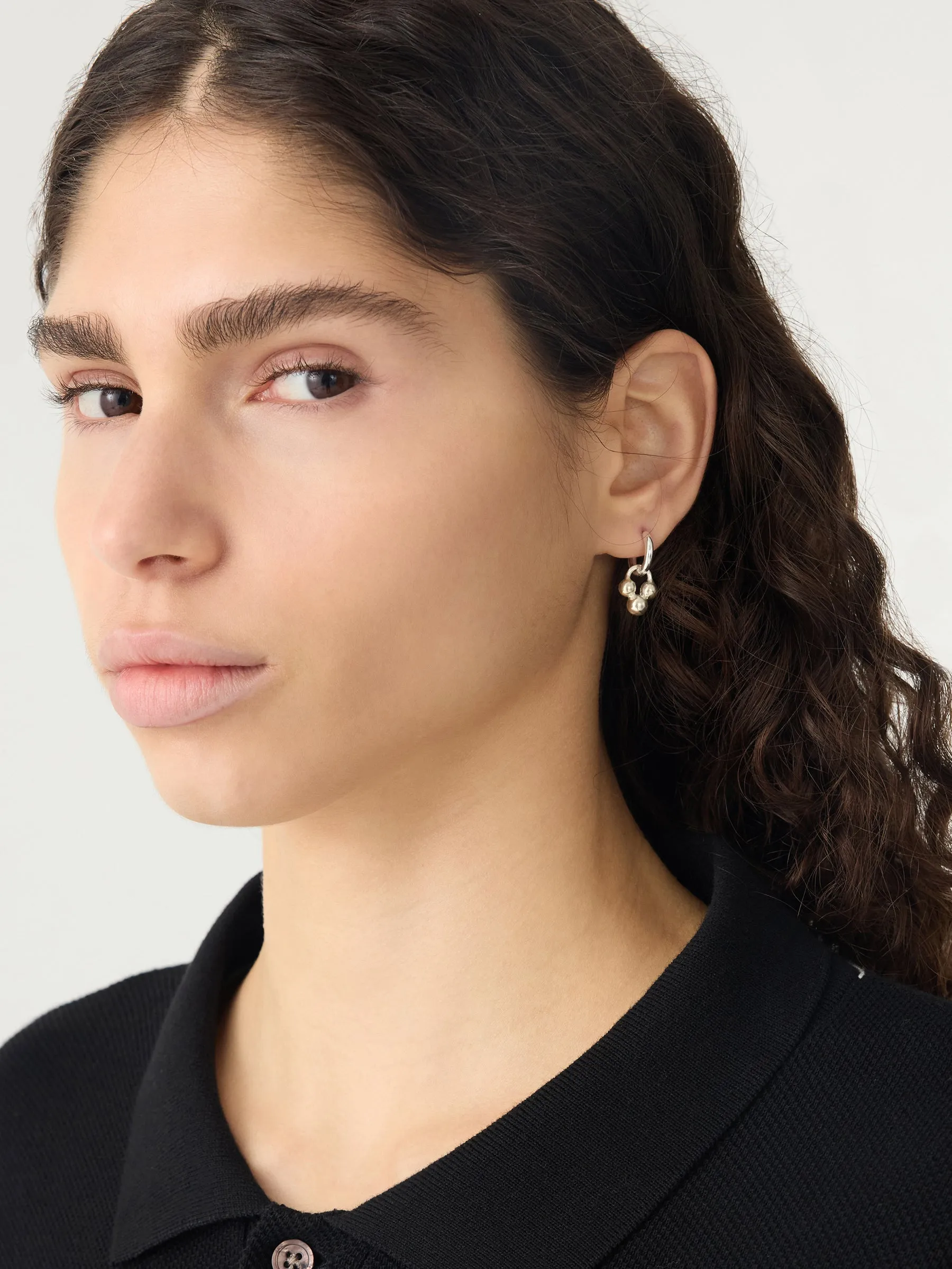 Released From Love Classic Orb Earring sold by Bassike product image thumbnail 5