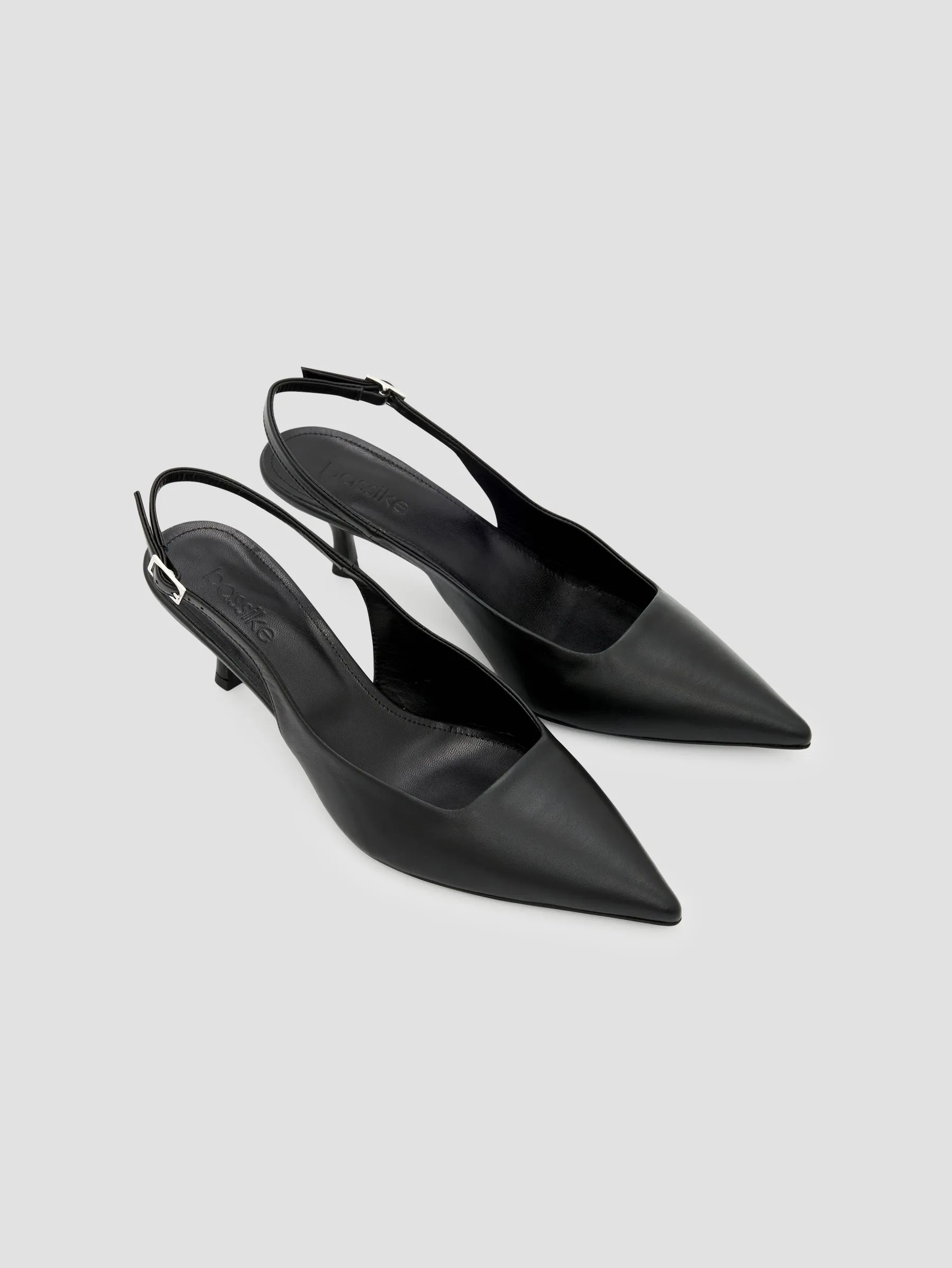 Point Toe Kitten Heel sold by Bassike