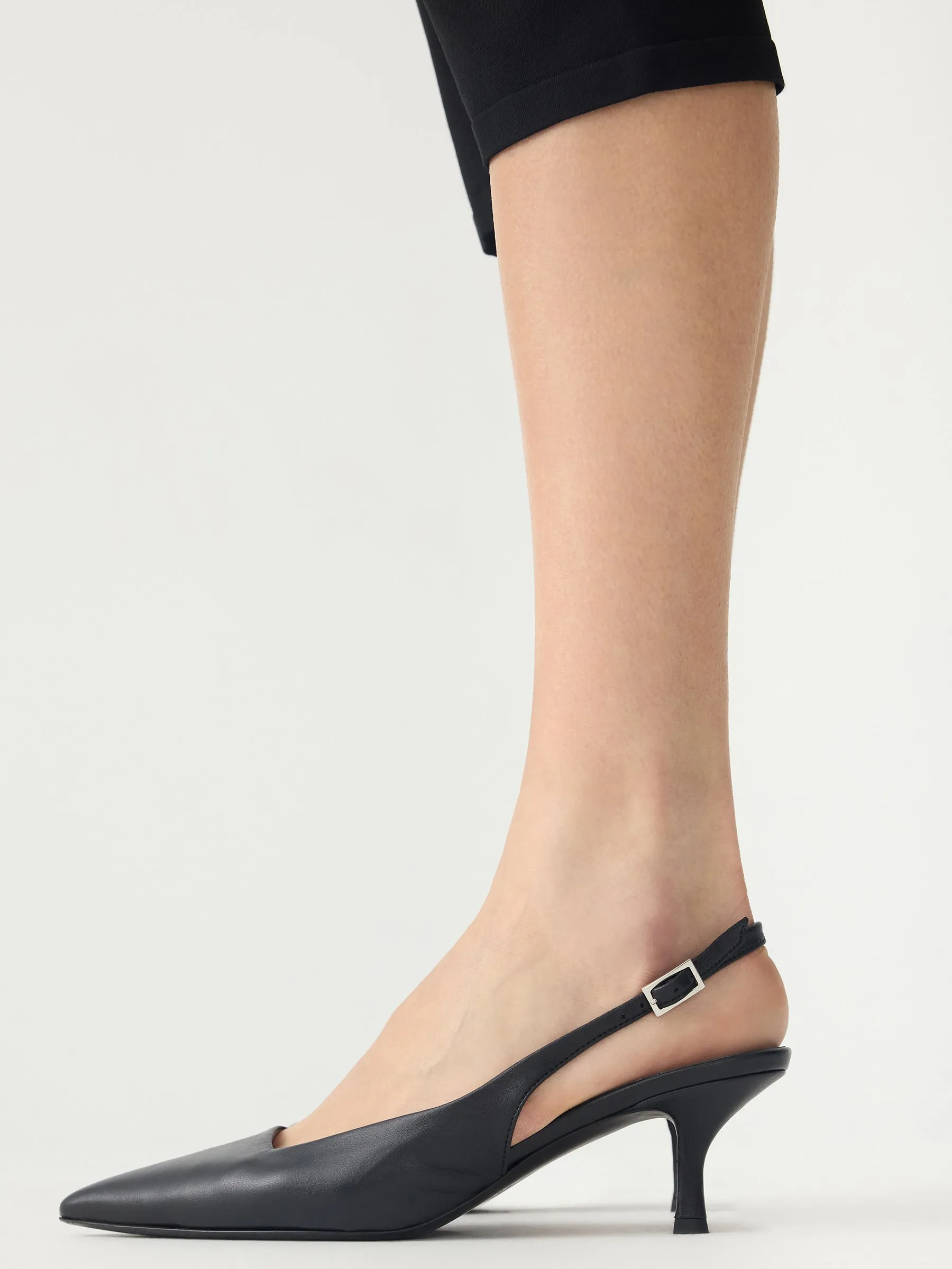 Point Toe Kitten Heel sold by Bassike product image thumbnail 2