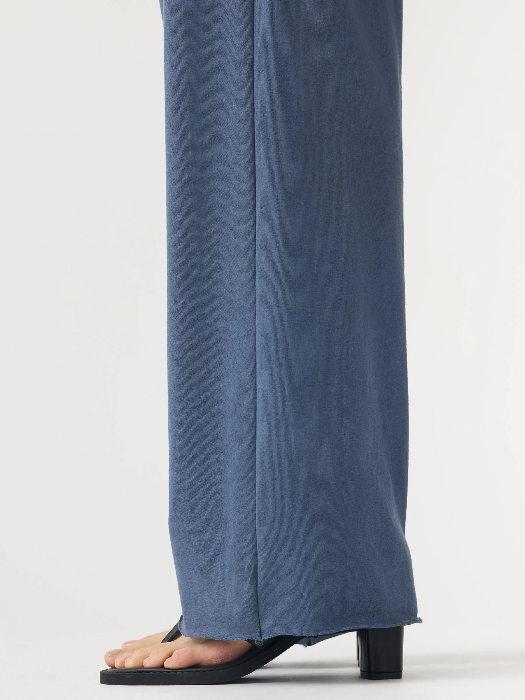 Wide Leg Double Jersey Pant sold by Bassike product image thumbnail 4