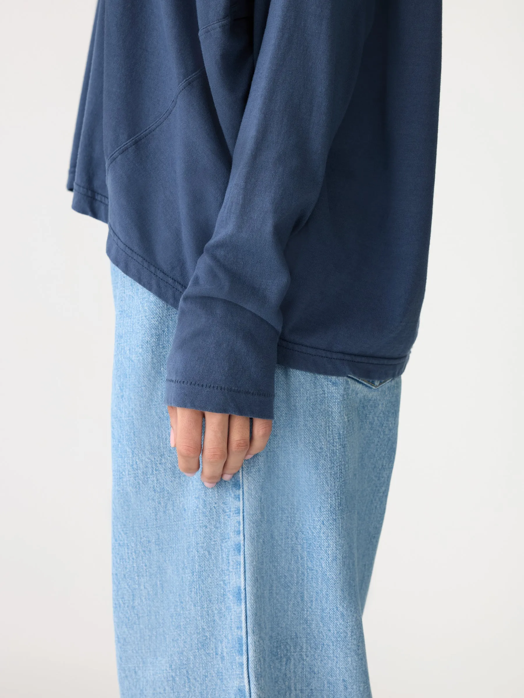 Circle Long Sleeve T-Shirt sold by Bassike product image thumbnail 5