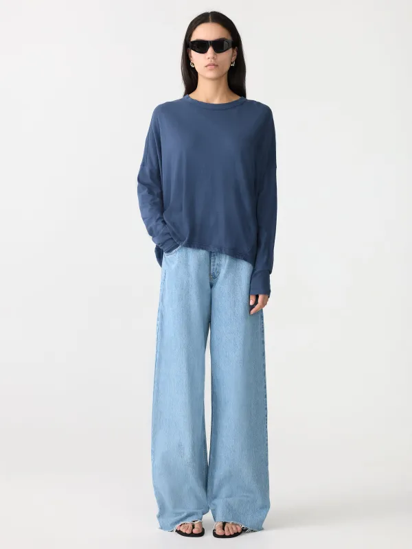 Circle Long Sleeve T-Shirt sold by Bassike