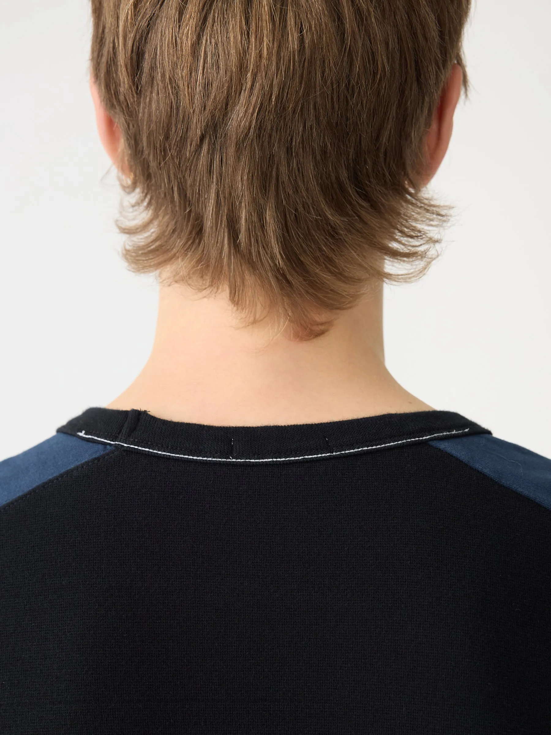 Rib Detail Boxy T-Shirt sold by Bassike product image thumbnail 5