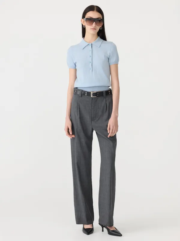 Wool Cashmere Slim Fit Polo sold by Bassike