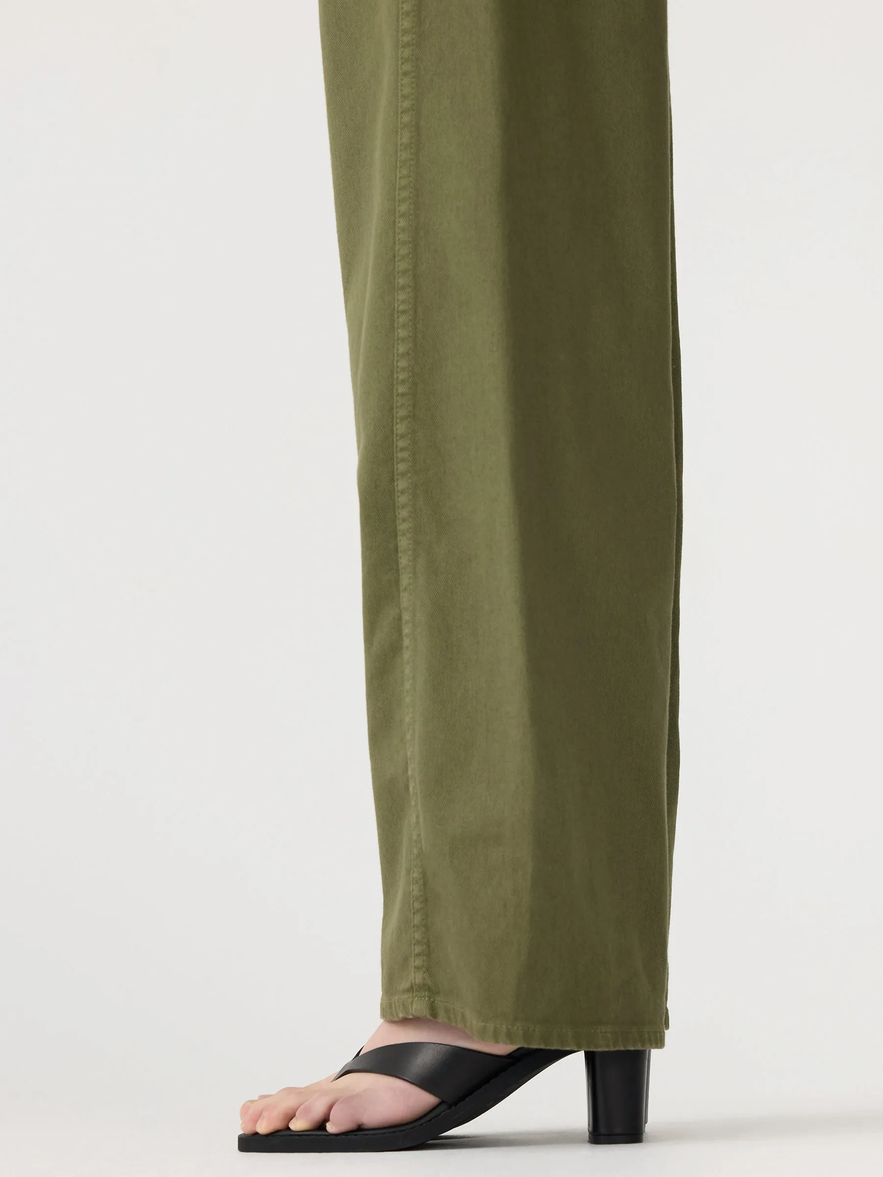 Cotton Twill Wide Leg Pant sold by Bassike product image thumbnail 4