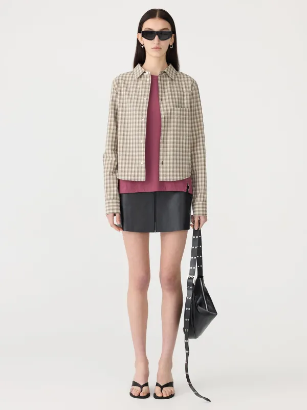 Cotton Check Western Shirt sold by Bassike