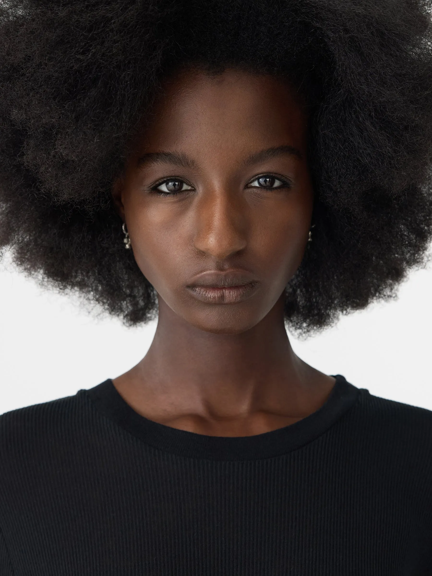 Sheer Rib Long Sleeve T-Shirt sold by Bassike product image thumbnail 3