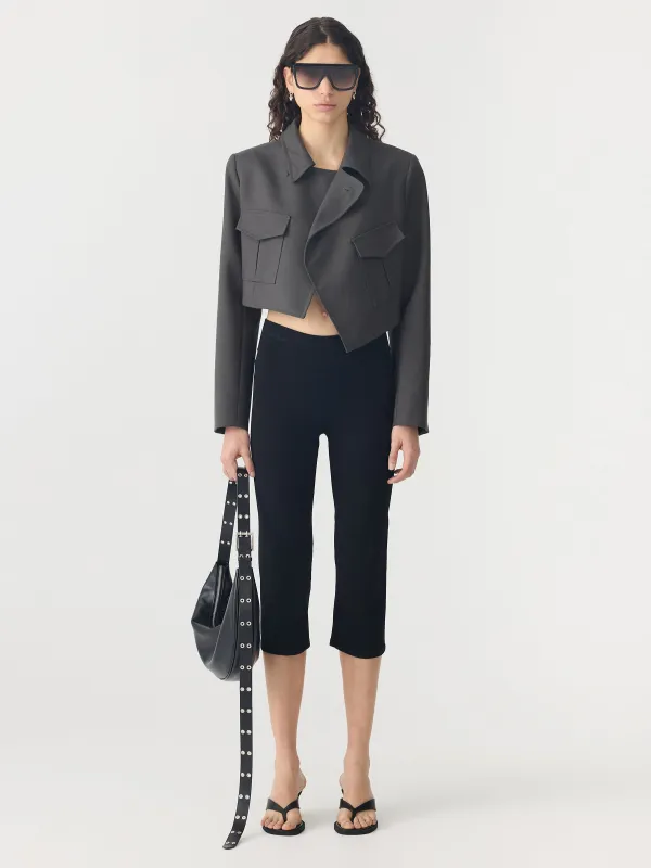 Wool Twill Utility Jacket sold by Bassike