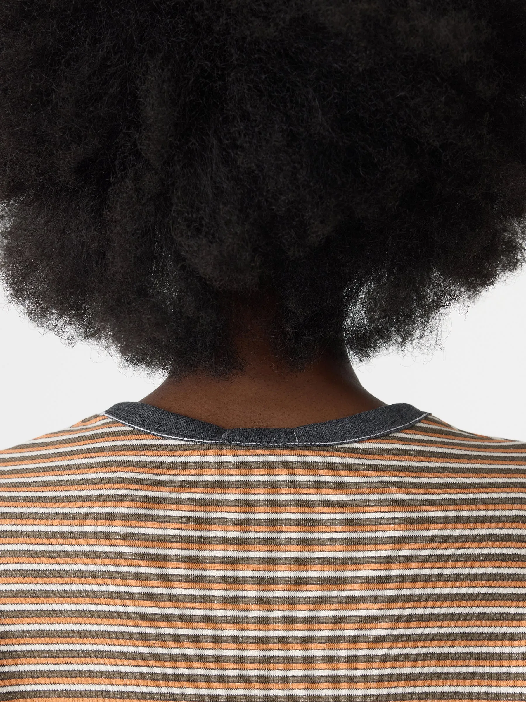 Vintage Stripe Heritage Long Sleeve T-Shirt sold by Bassike product image thumbnail 5