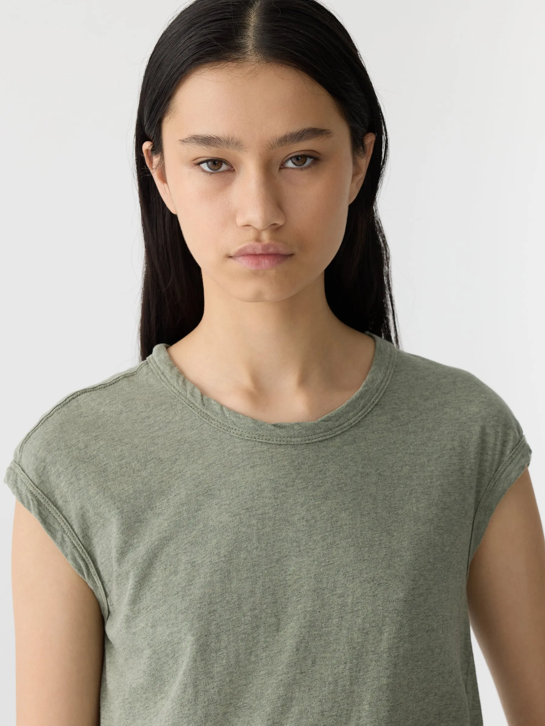 Slim Muscle Tank sold by Bassike product image thumbnail 3