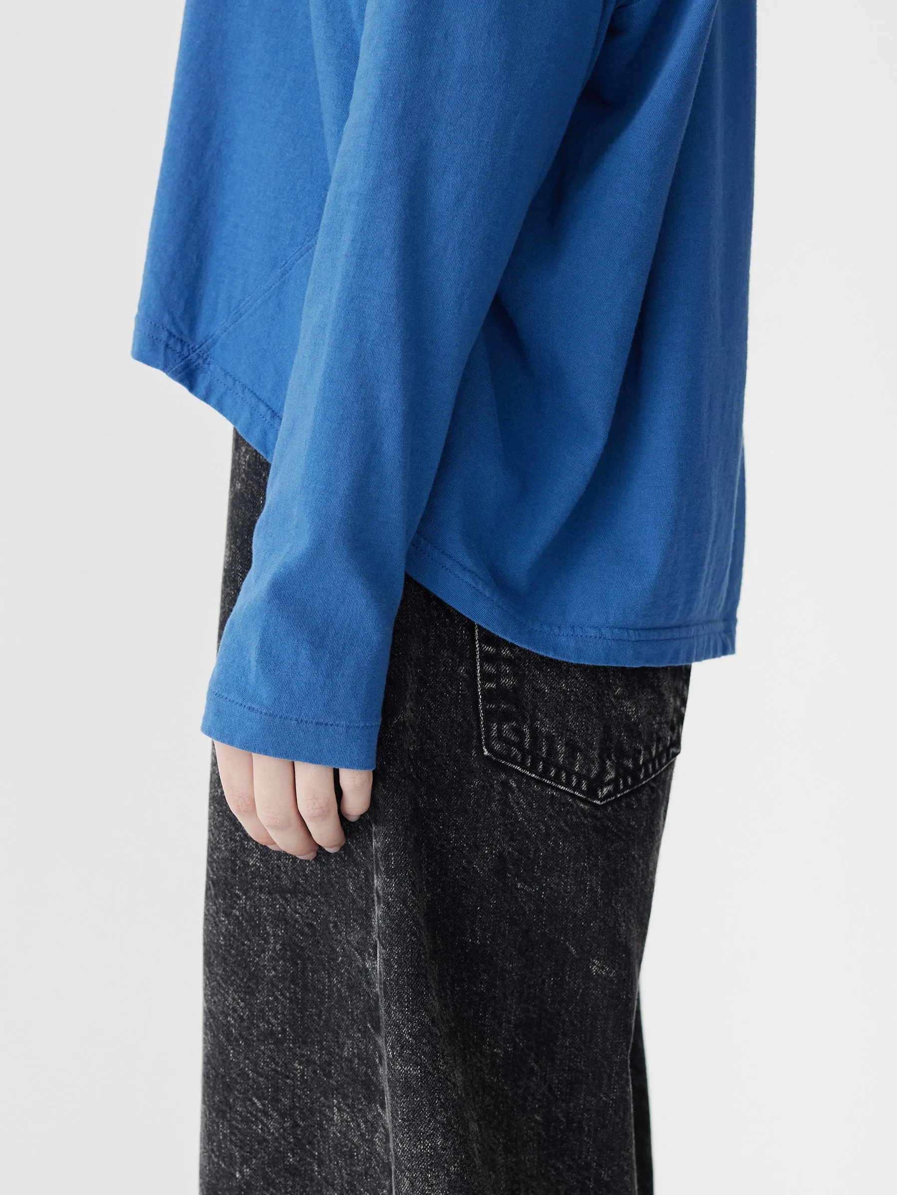 Slouch Circle Long Sleeve T-Shirt sold by Bassike product image thumbnail 4