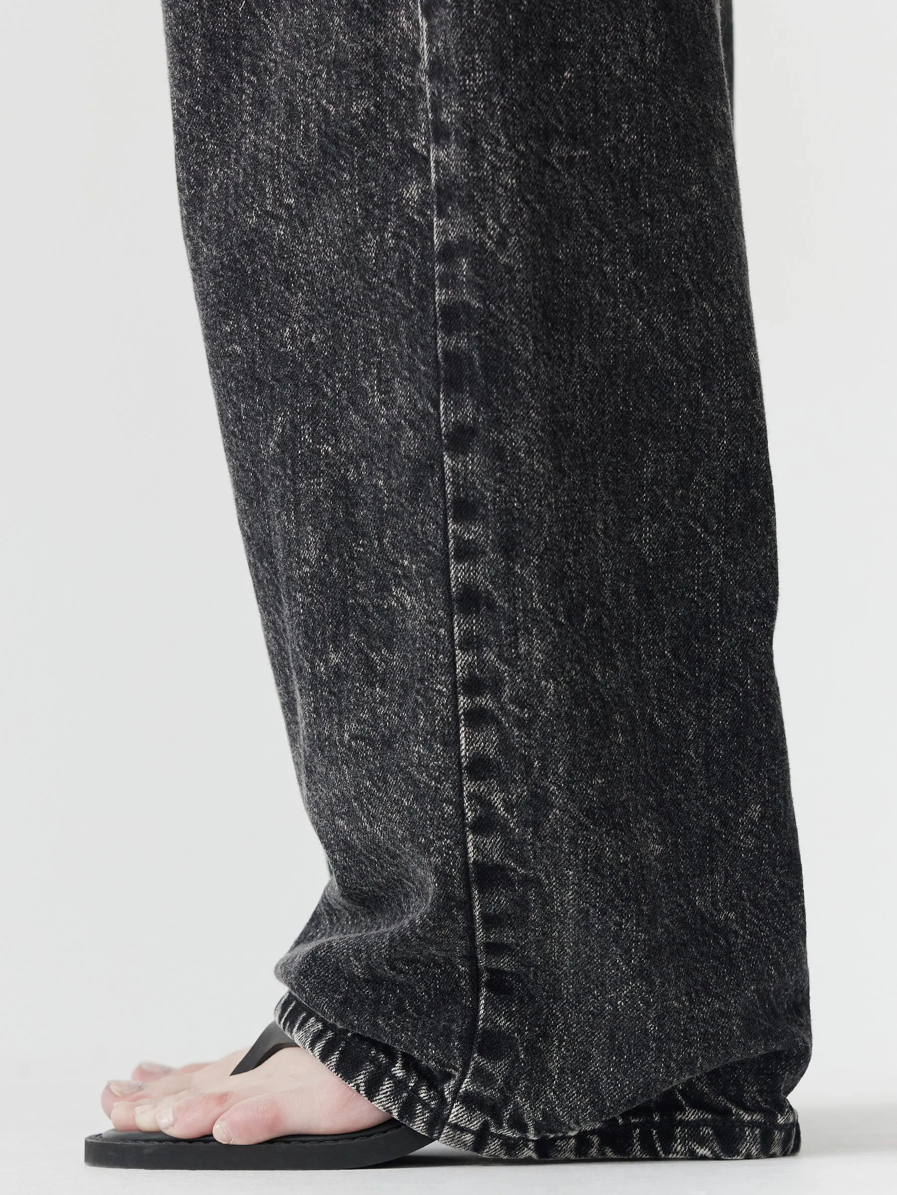 Motley Long Rise Slouch Jean sold by Bassike product image thumbnail 4