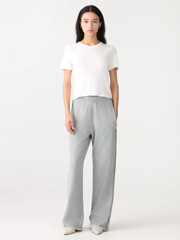 Slouch Wide Leg Fleece Pant sold by Bassike