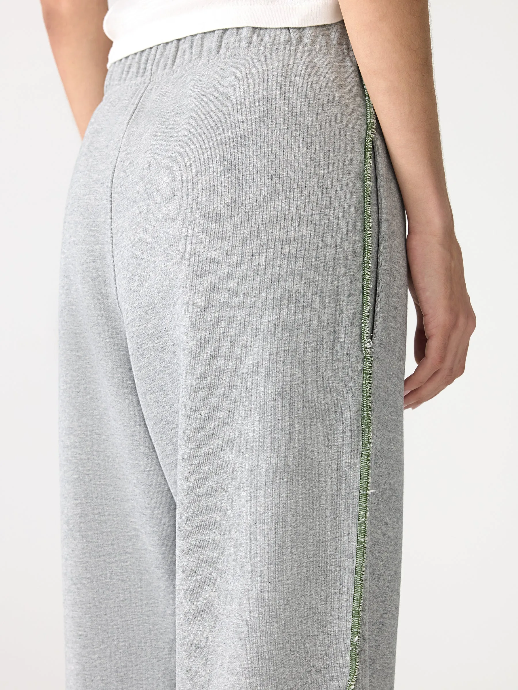 Slouch Wide Leg Fleece Pant sold by Bassike product image thumbnail 5