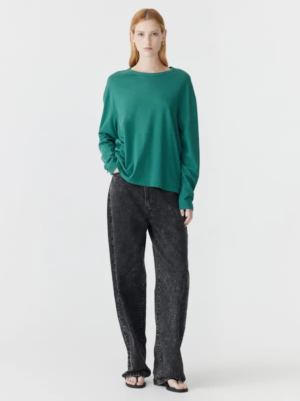 Boyfriend Heritage Long Sleeve T-Shirt sold by Bassike