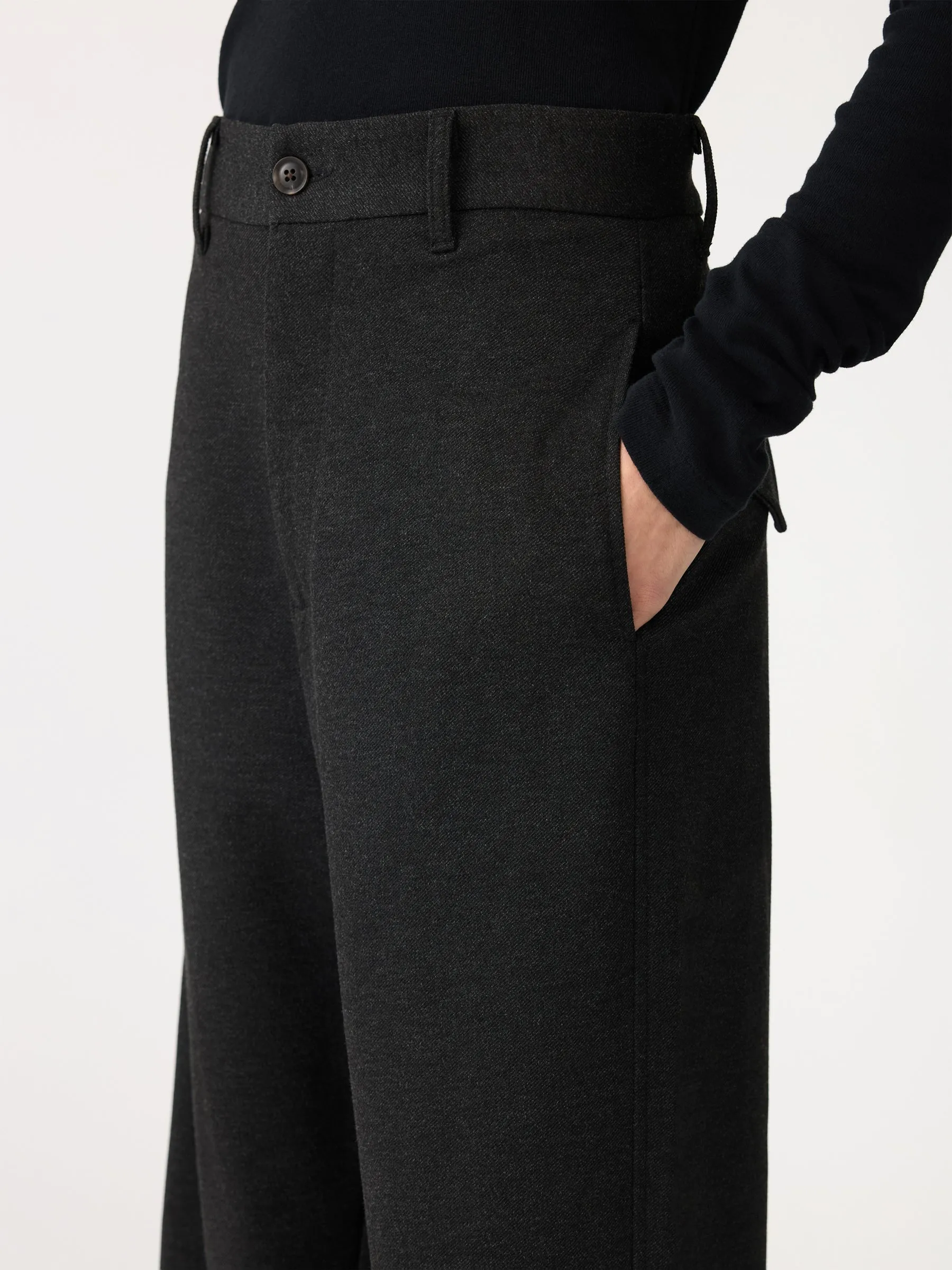 Stretch Twill Tailored Pant sold by Bassike product image thumbnail 3