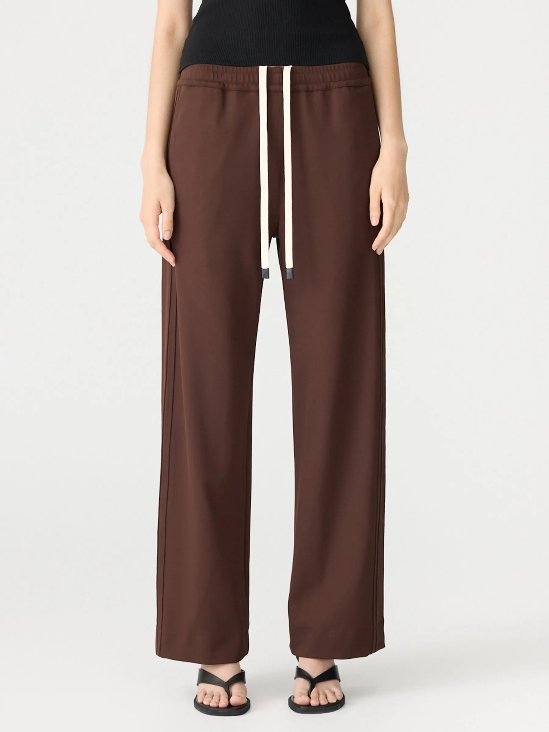 Twill Pinstitch Detail Pant sold by Bassike product image thumbnail 2