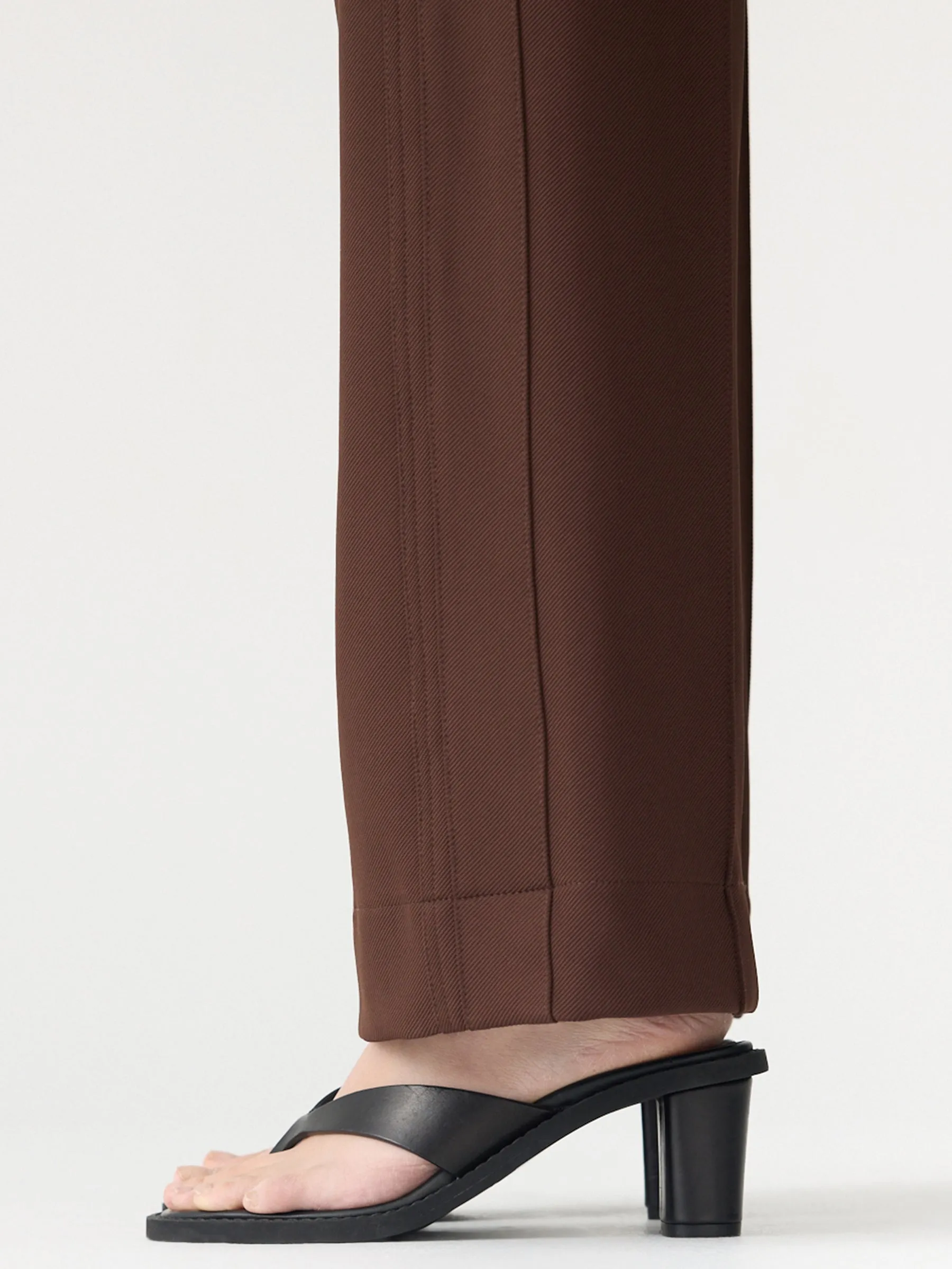 Twill Pinstitch Detail Pant sold by Bassike product image thumbnail 4